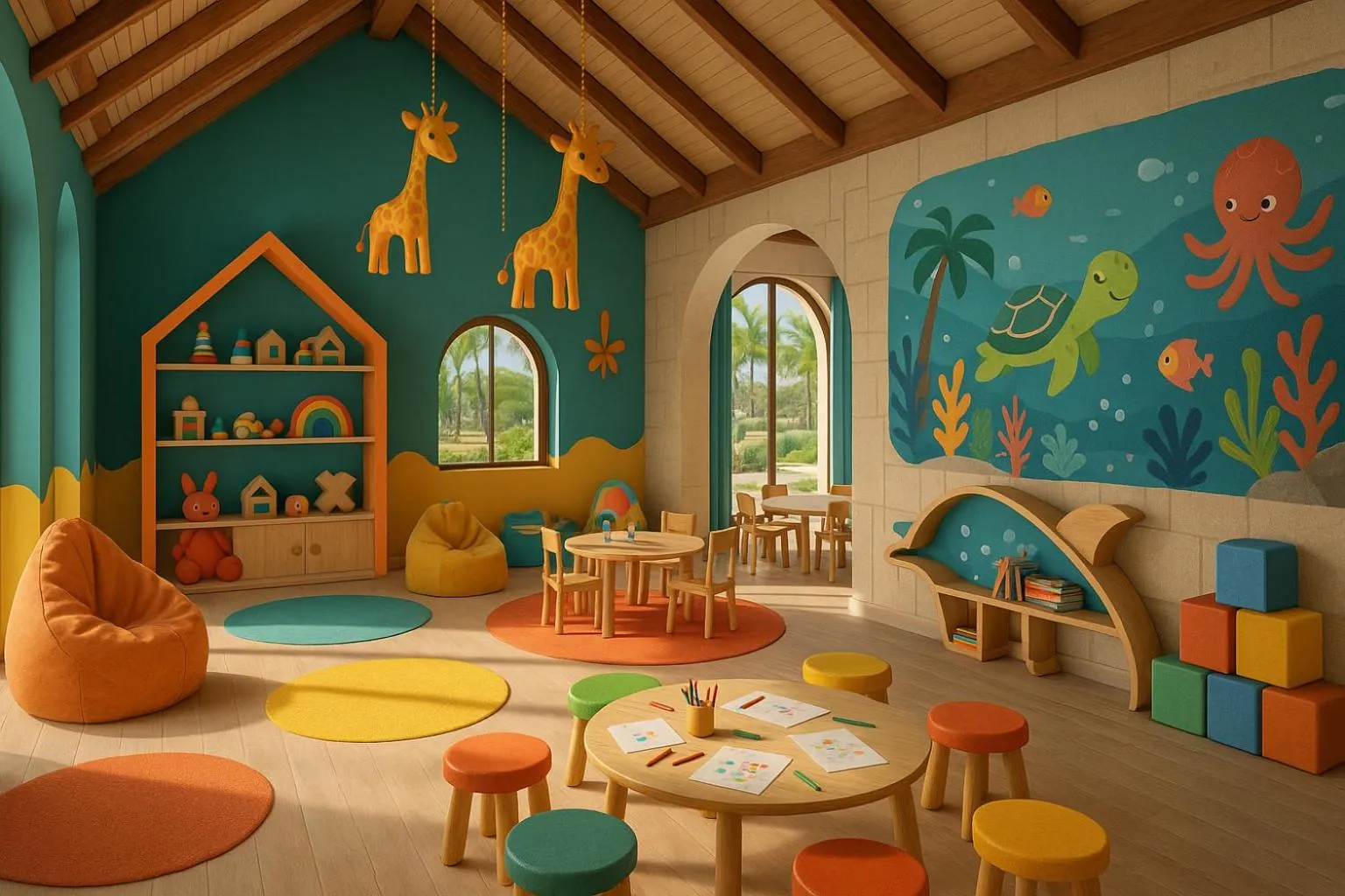 Kids's club in JAZ Adonia