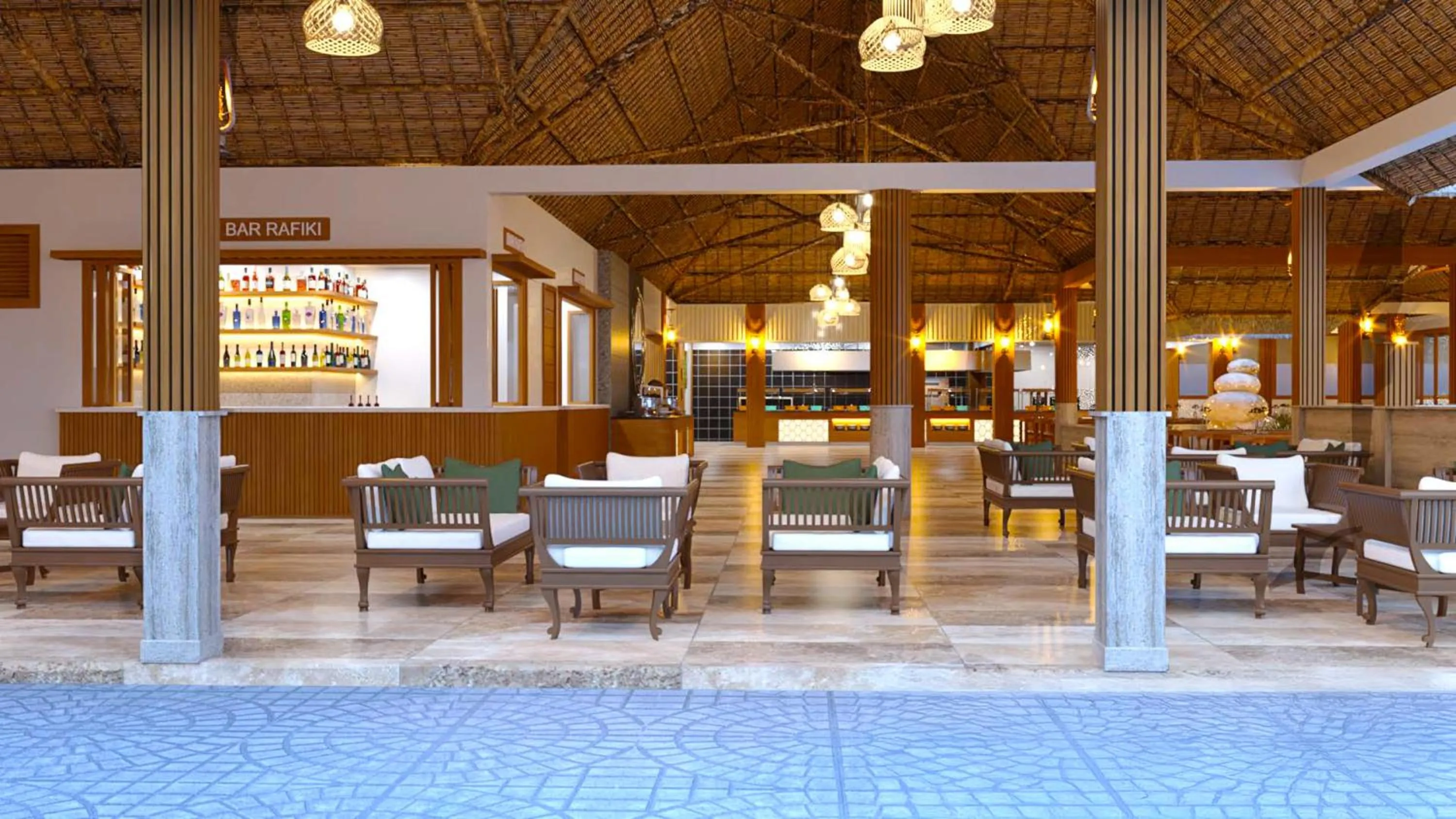 Lounge or bar in JAZ Adonia