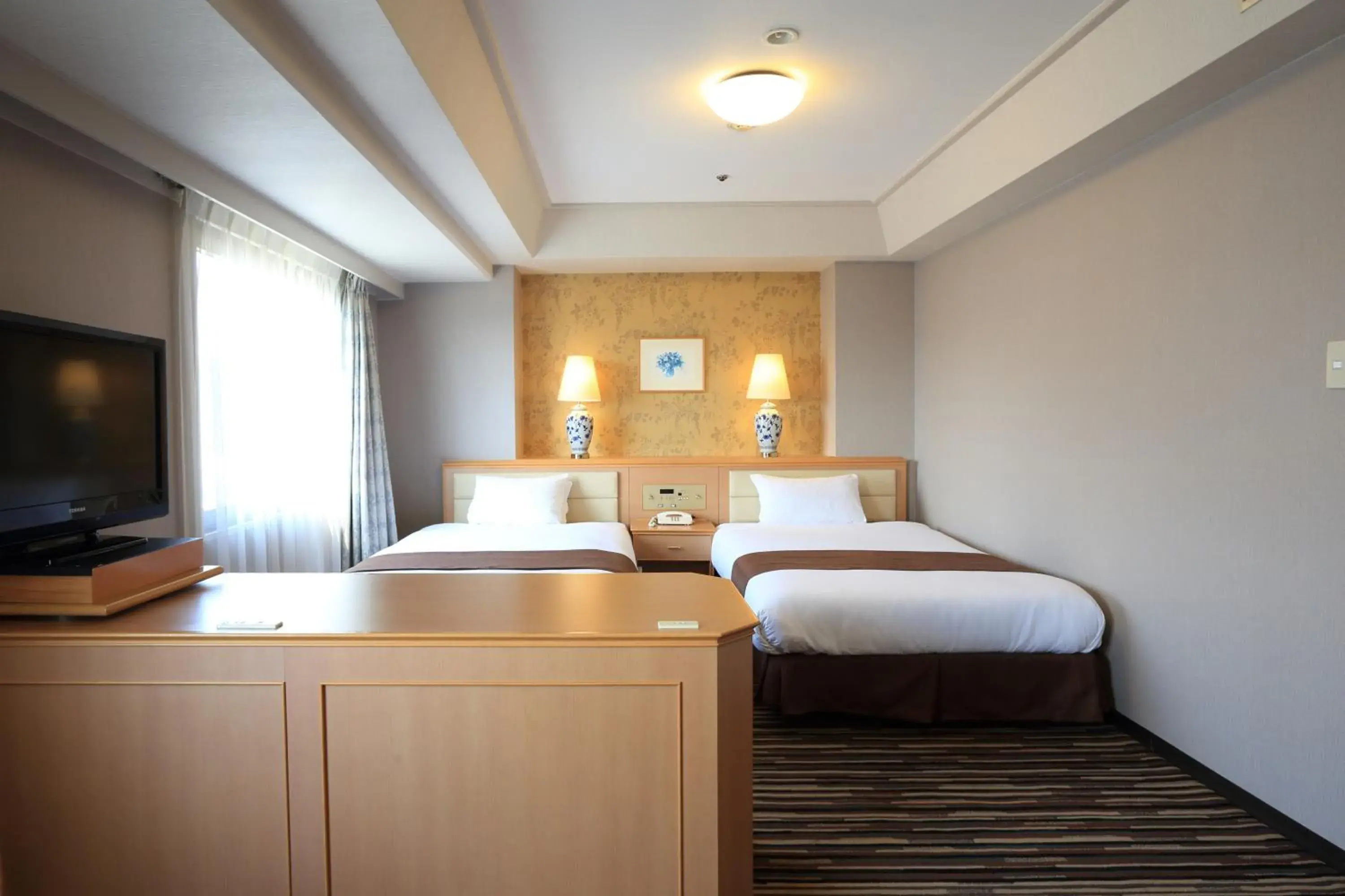 Photo of the whole room, Bed in Smile Hotel Tokushima Photo of the whole room, Bed in Smile Hotel Tokushima