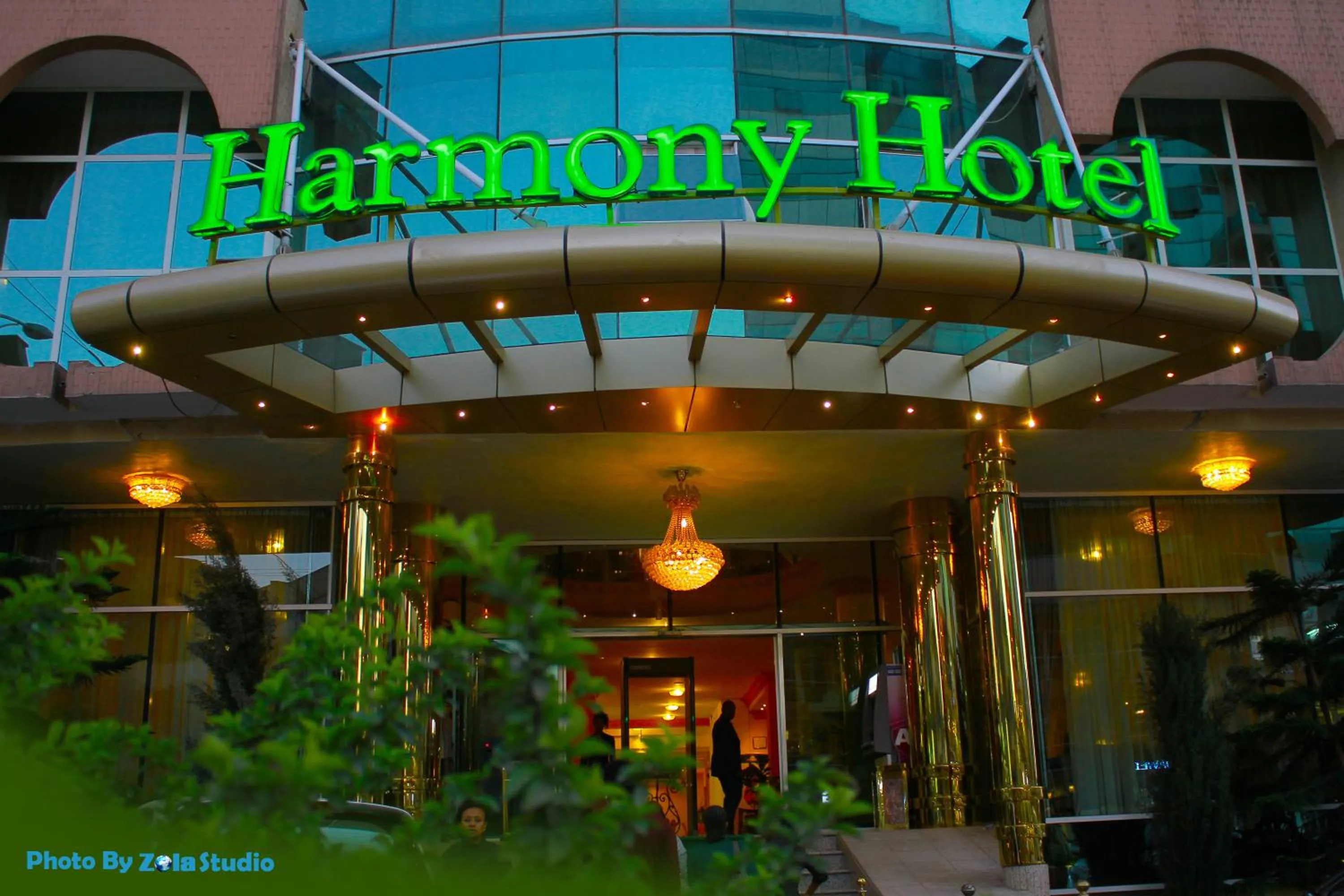 Property building in Harmony Hotel