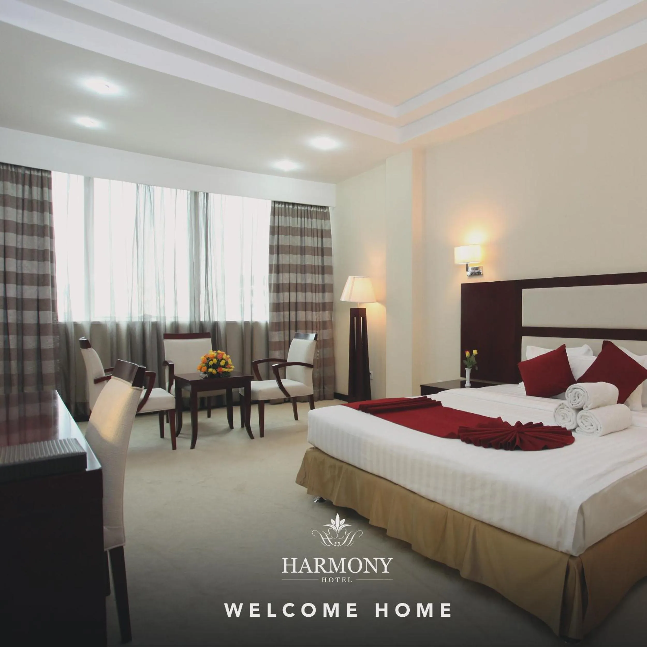 Bed in Harmony Hotel