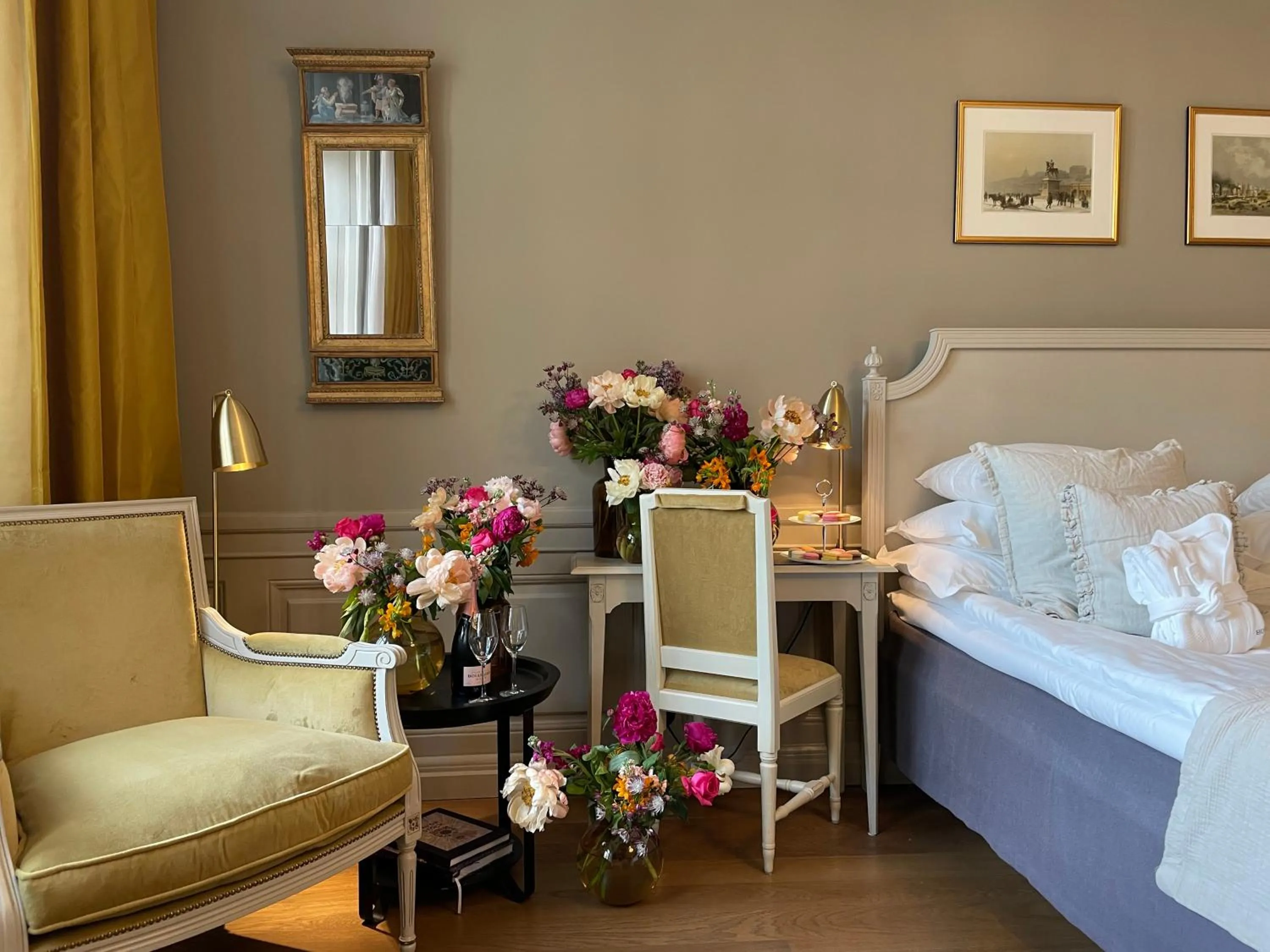 Bedroom, Bed in Hotel Kungsträdgården