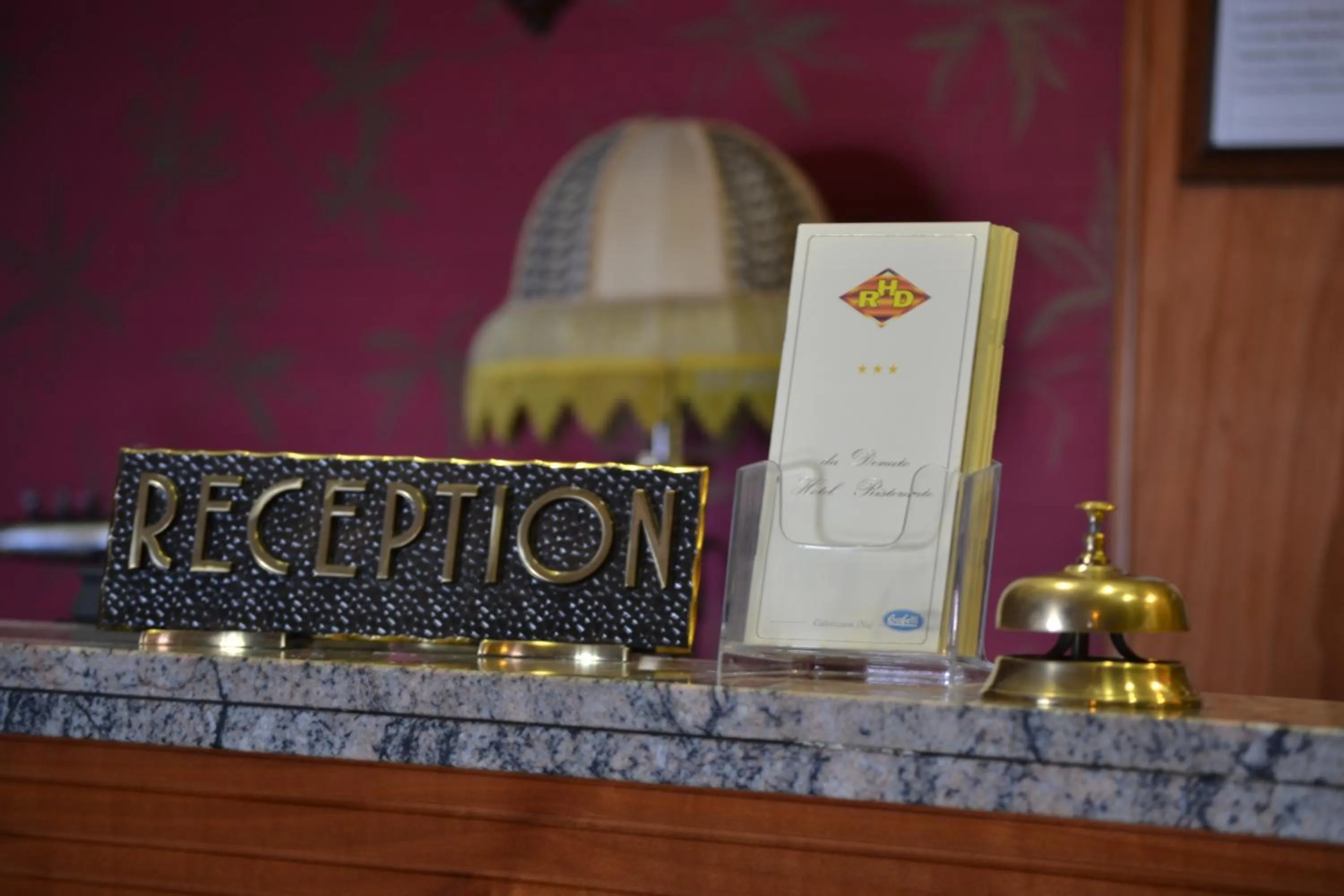 Lobby or reception in Hotel Ristorante Donato