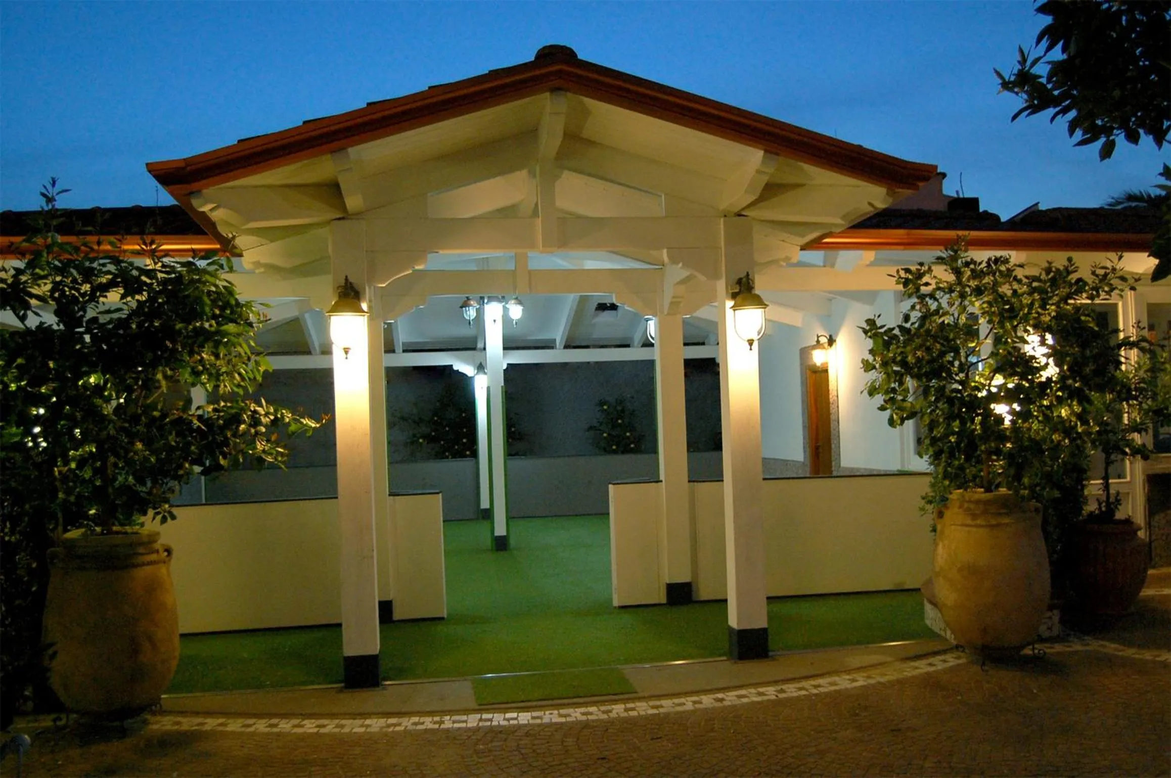 Garden view in Hotel Ristorante Donato