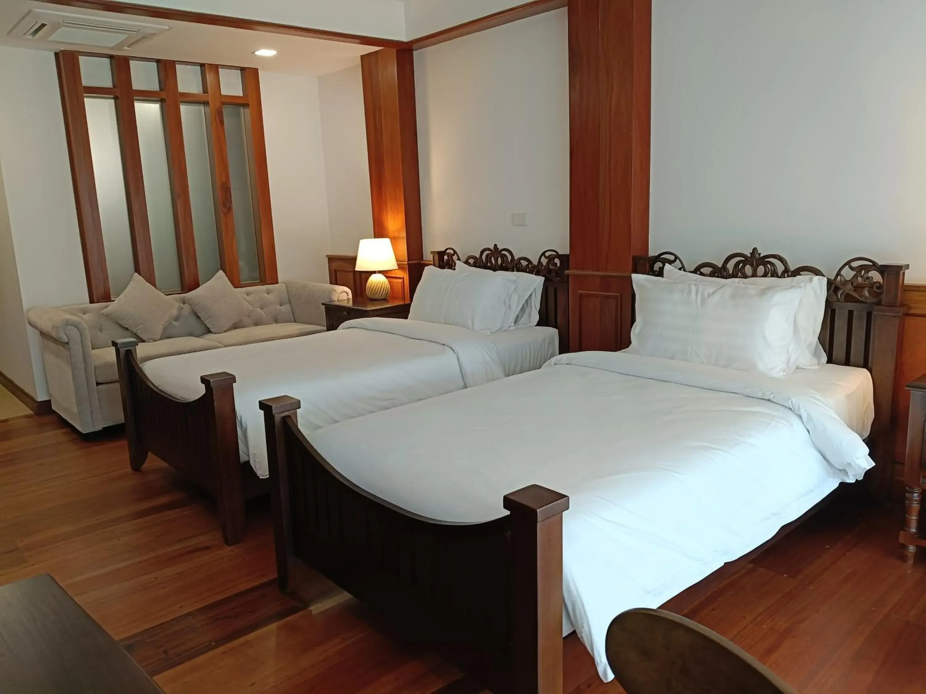 Bed in Phubarn VimarnVangvieng Resort Bed in Phubarn VimarnVangvieng Resort