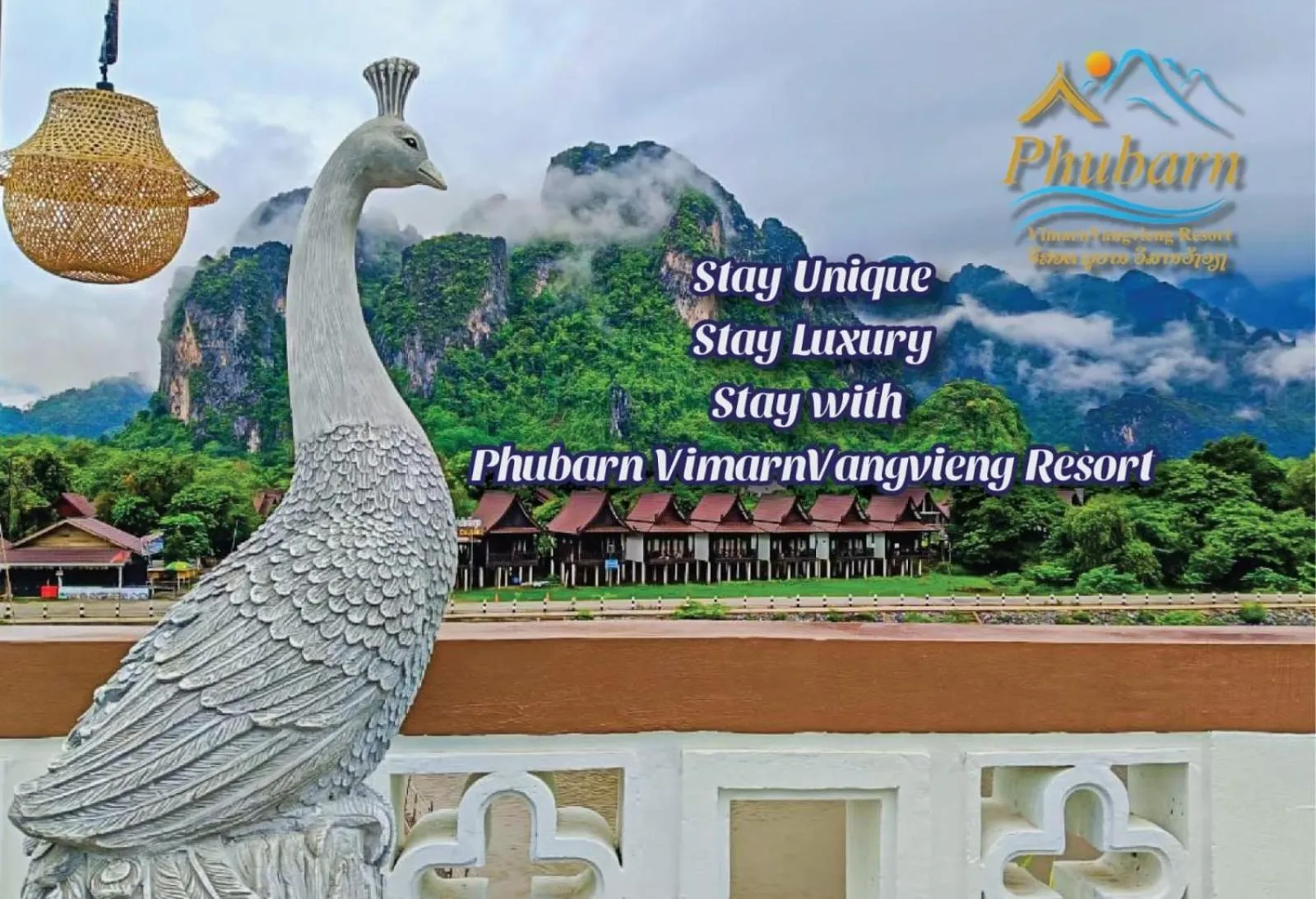 Nearby landmark in Phubarn VimarnVangvieng Resort