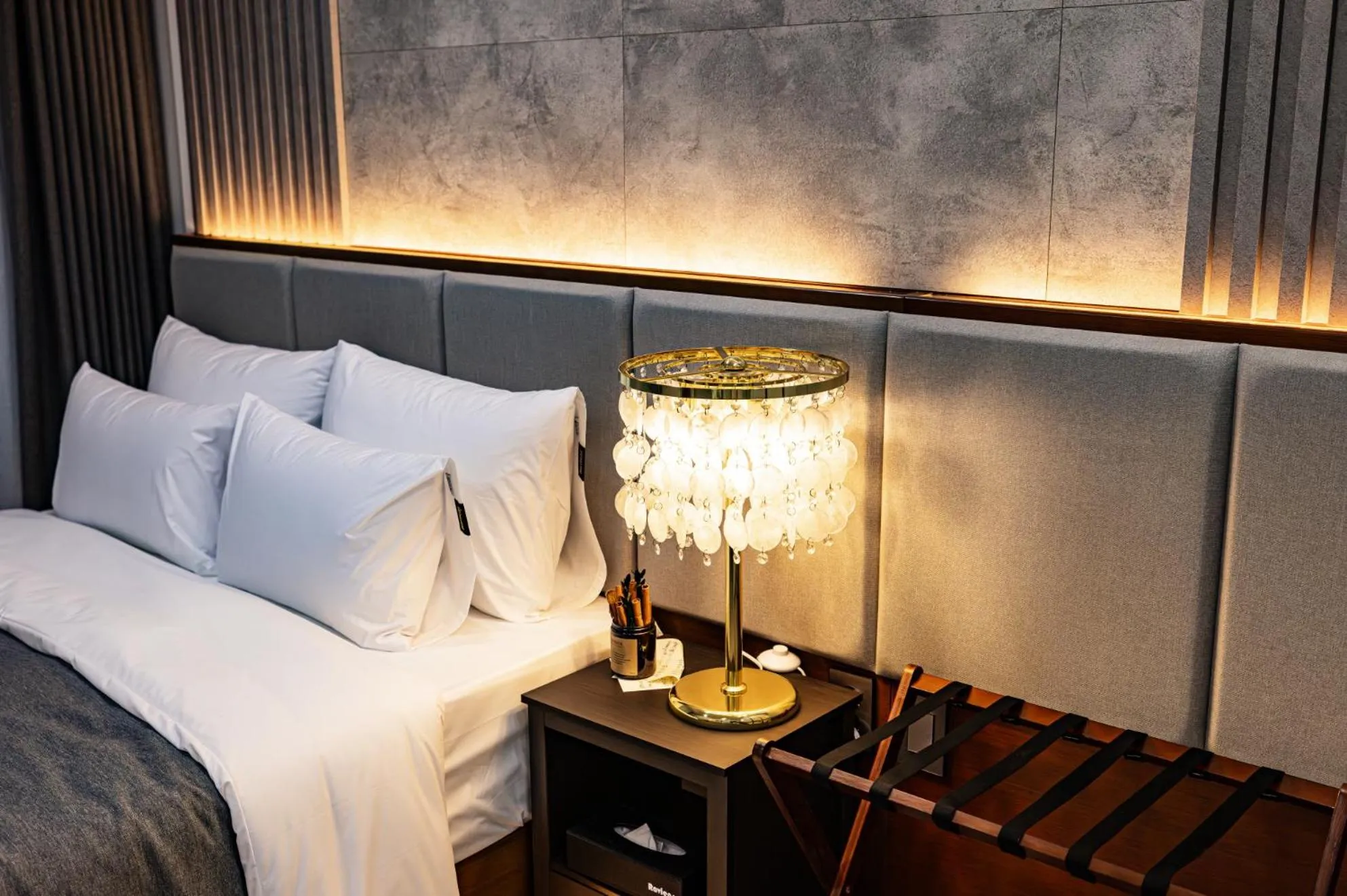 Bed in Raviens Haeundae Avenue