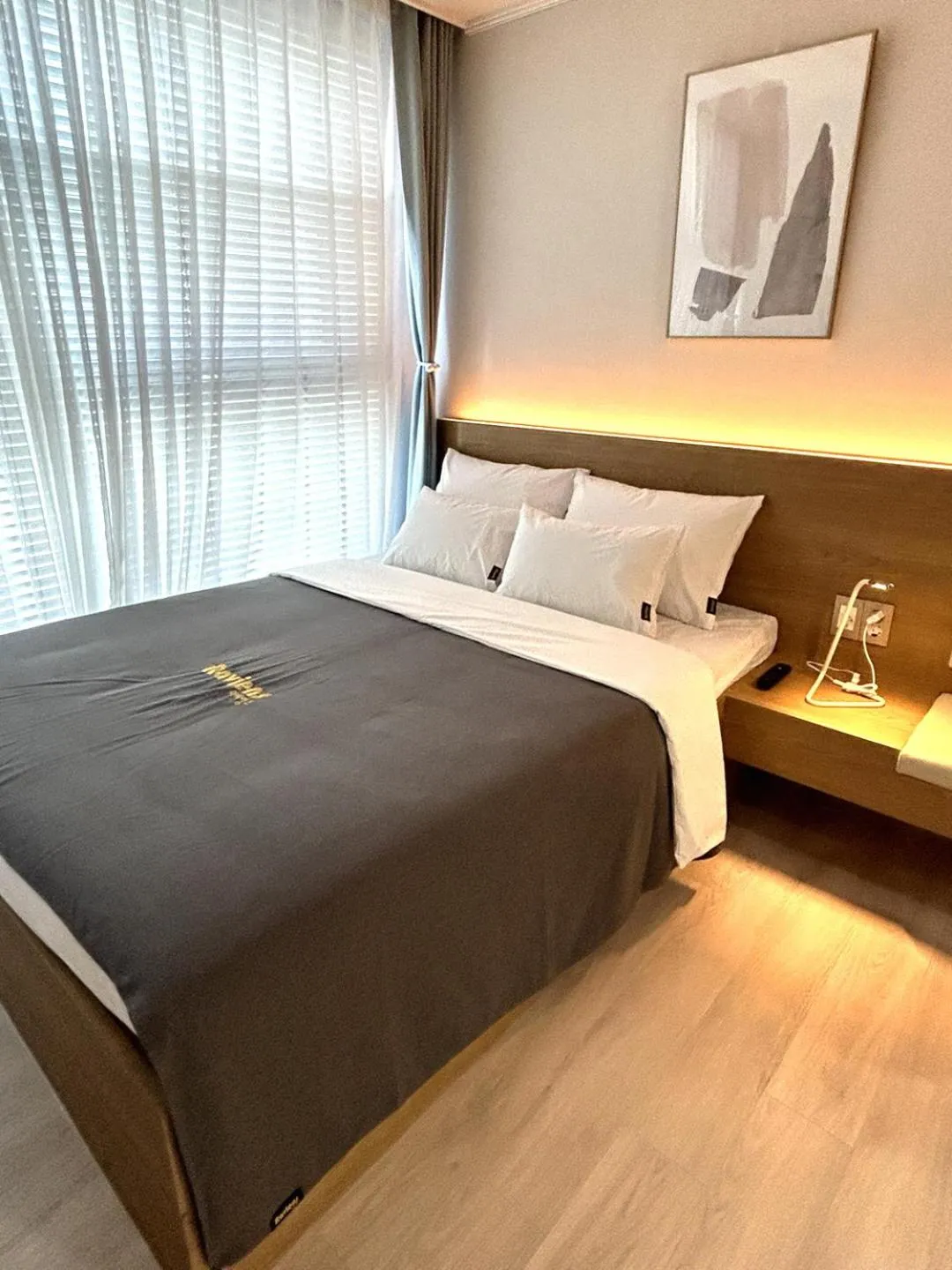 Bed in Raviens Haeundae Avenue