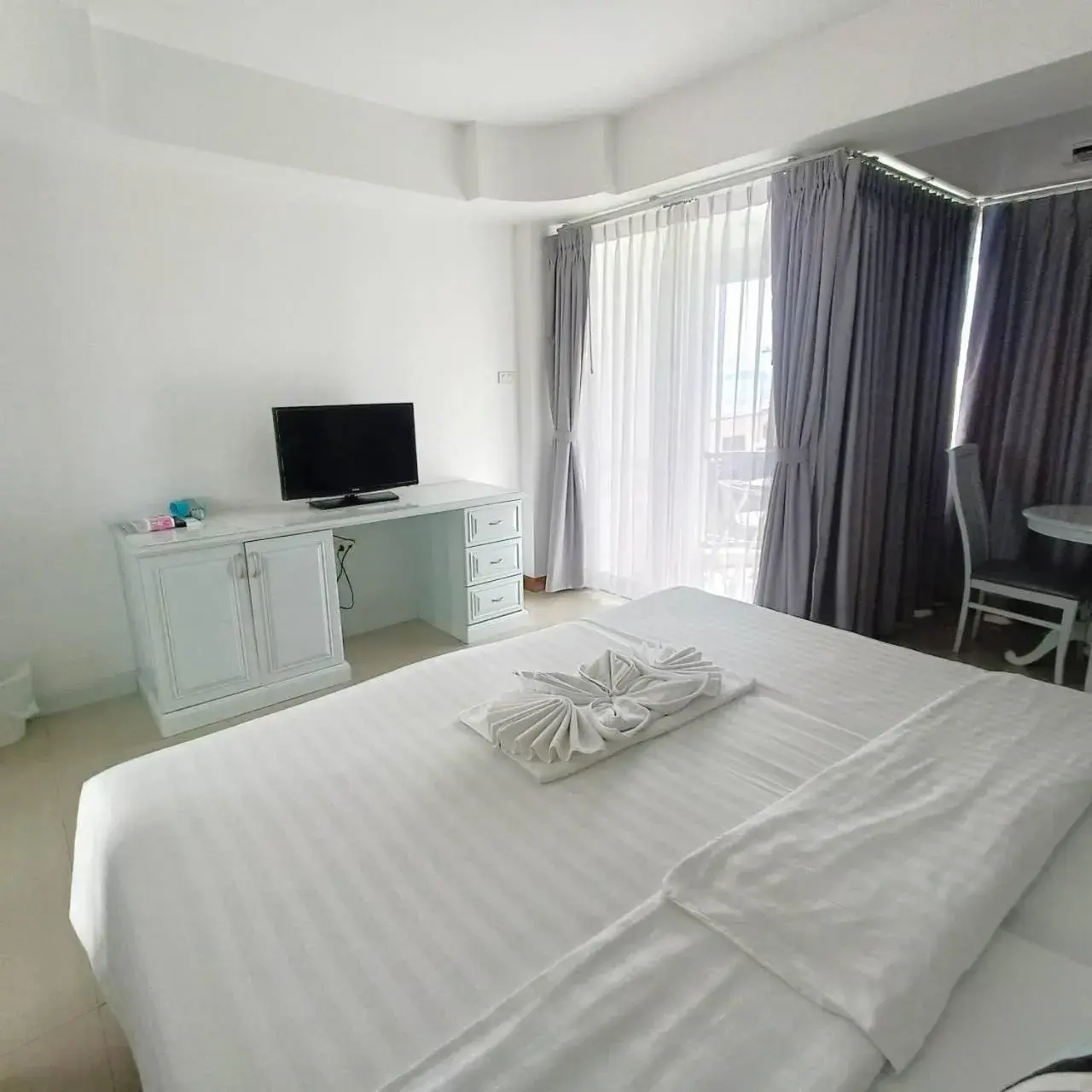 Photo of the whole room, Bed in KP Seaview Jomtien Photo of the whole room, Bed in KP Seaview Jomtien