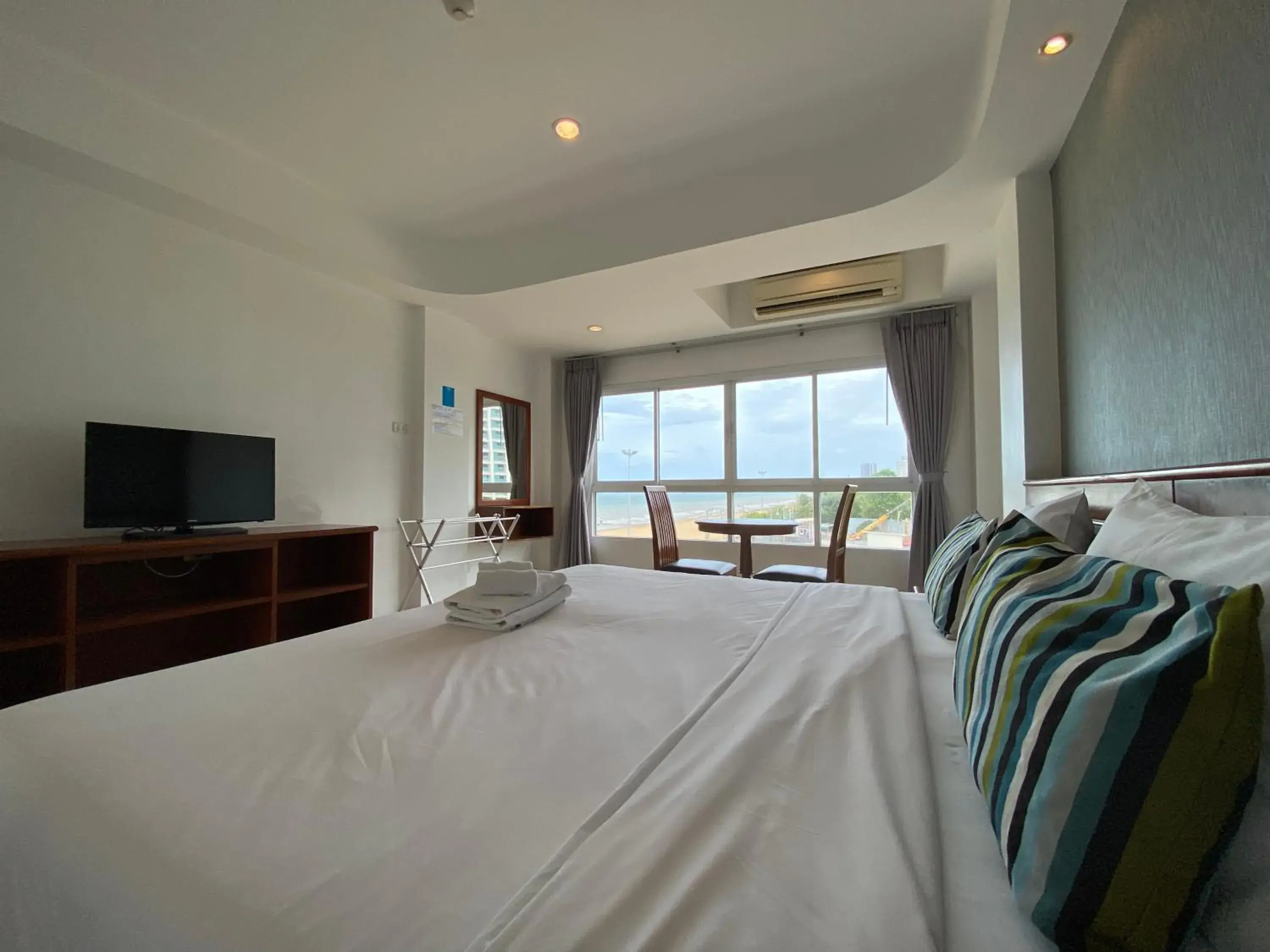 Bedroom, Bed in KP Seaview Jomtien Bedroom, Bed in KP Seaview Jomtien