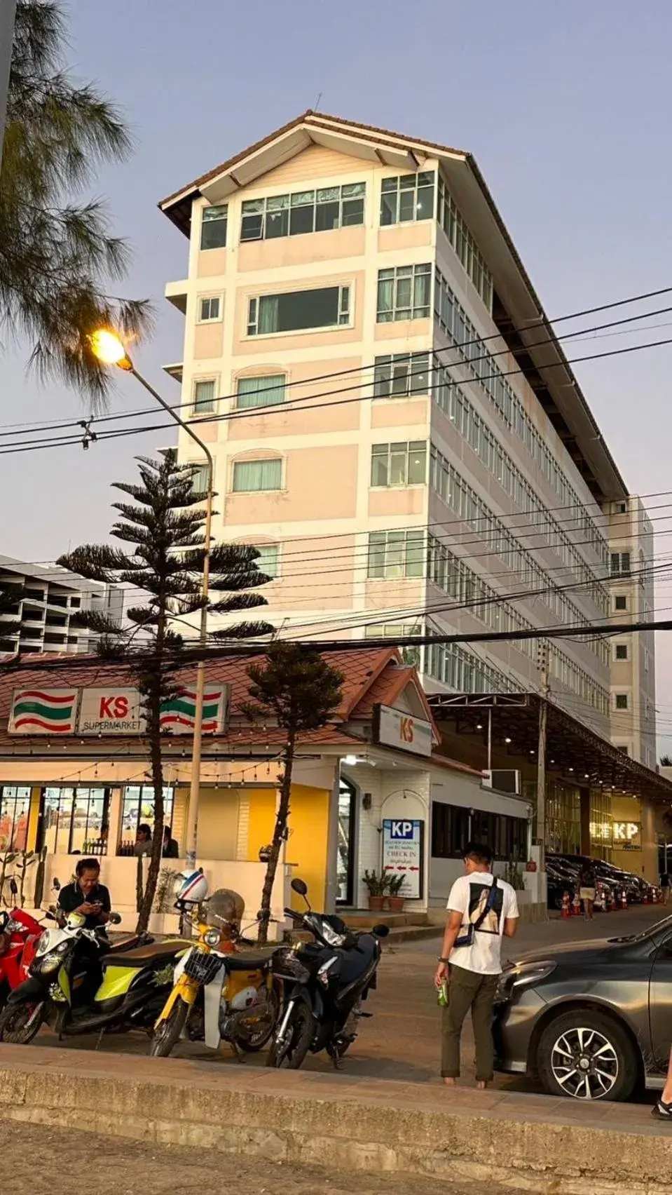 Property building in KP Seaview Jomtien Property building in KP Seaview Jomtien