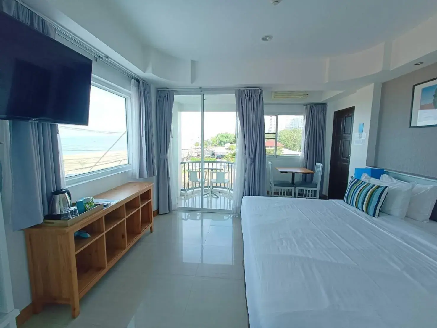 Bedroom, Bed in KP Seaview Jomtien Bedroom, Bed in KP Seaview Jomtien