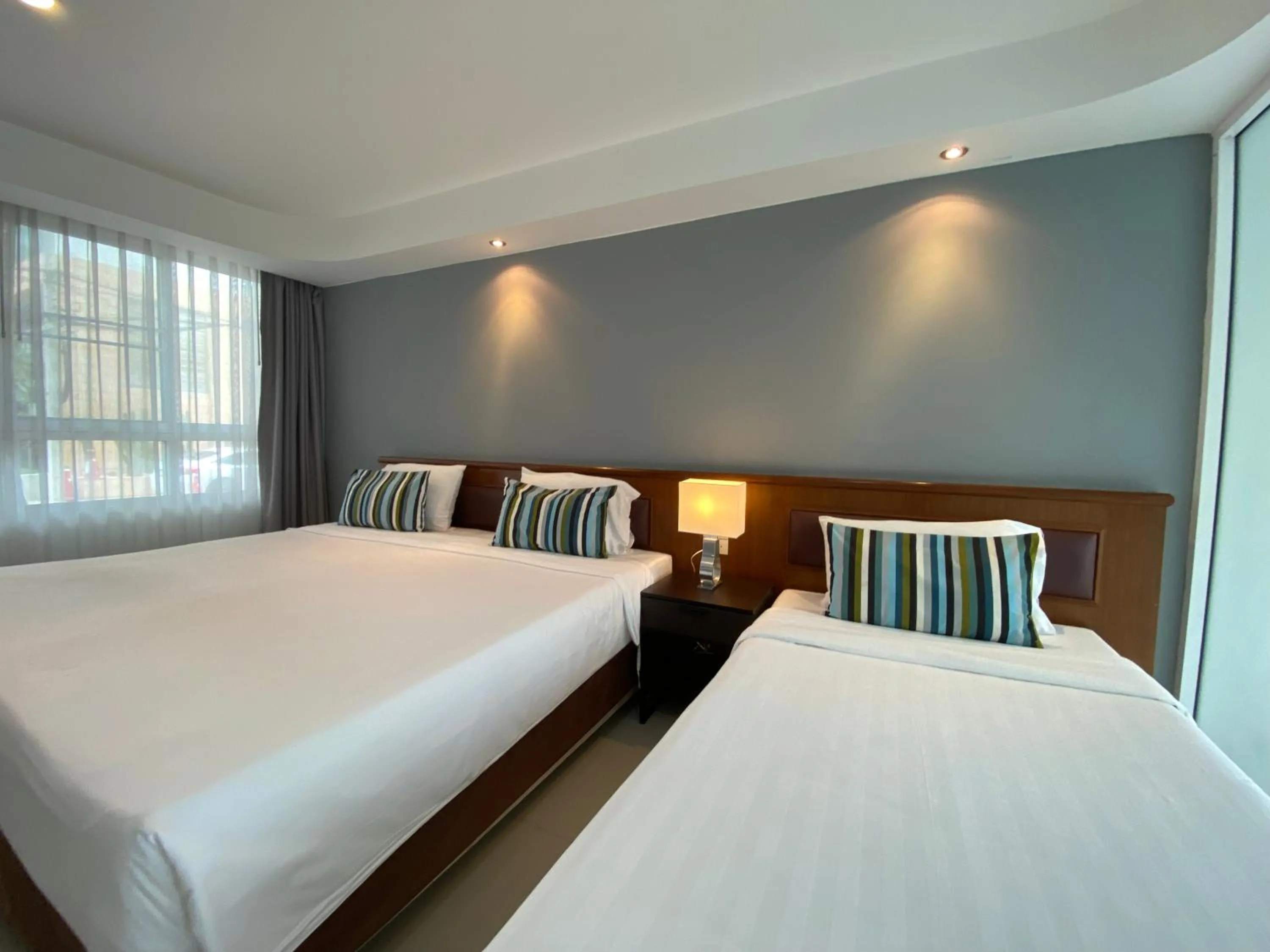 Bedroom, Bed in KP Seaview Jomtien