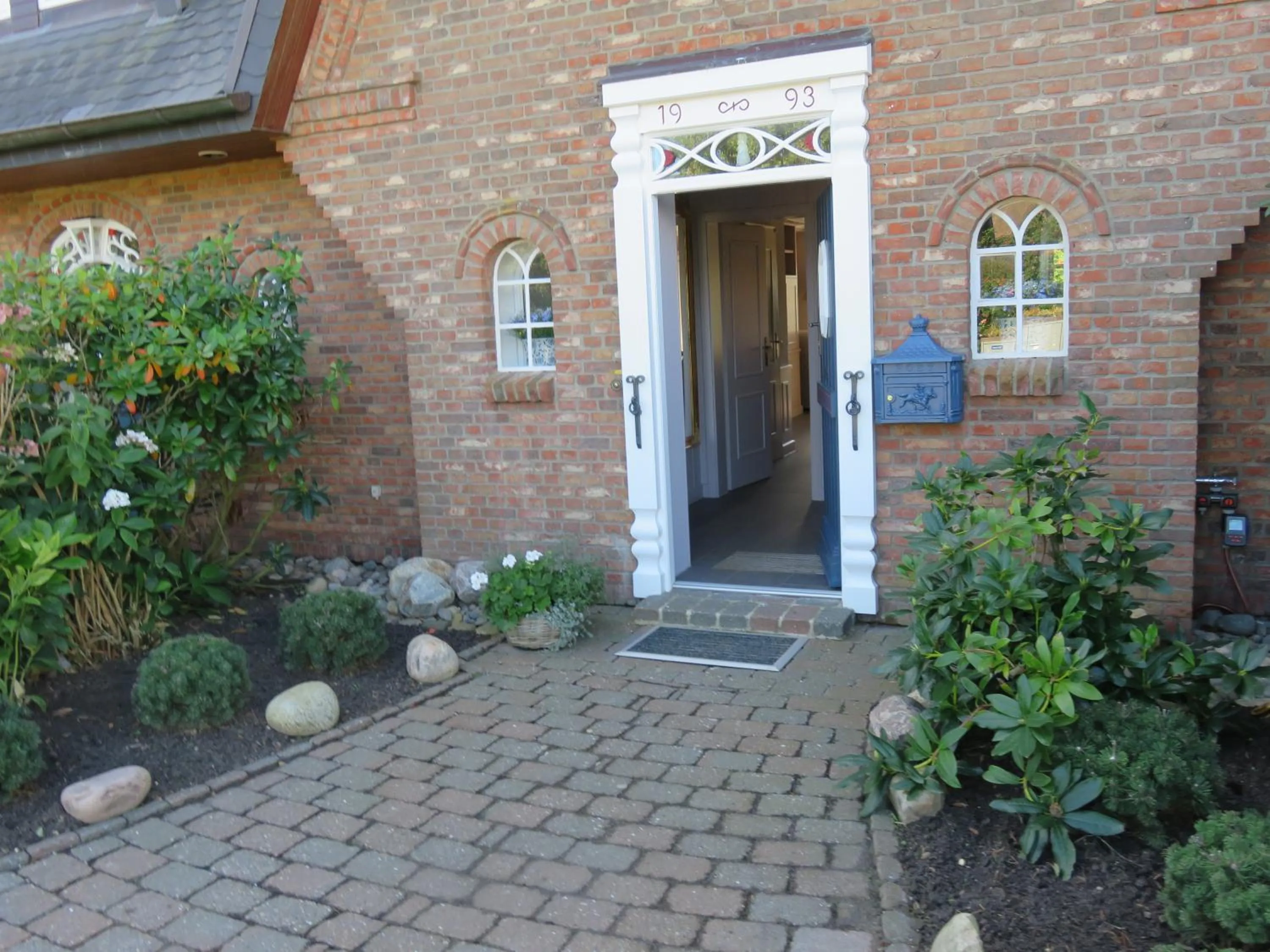 Facade/entrance in Ferienhaus Weetstich