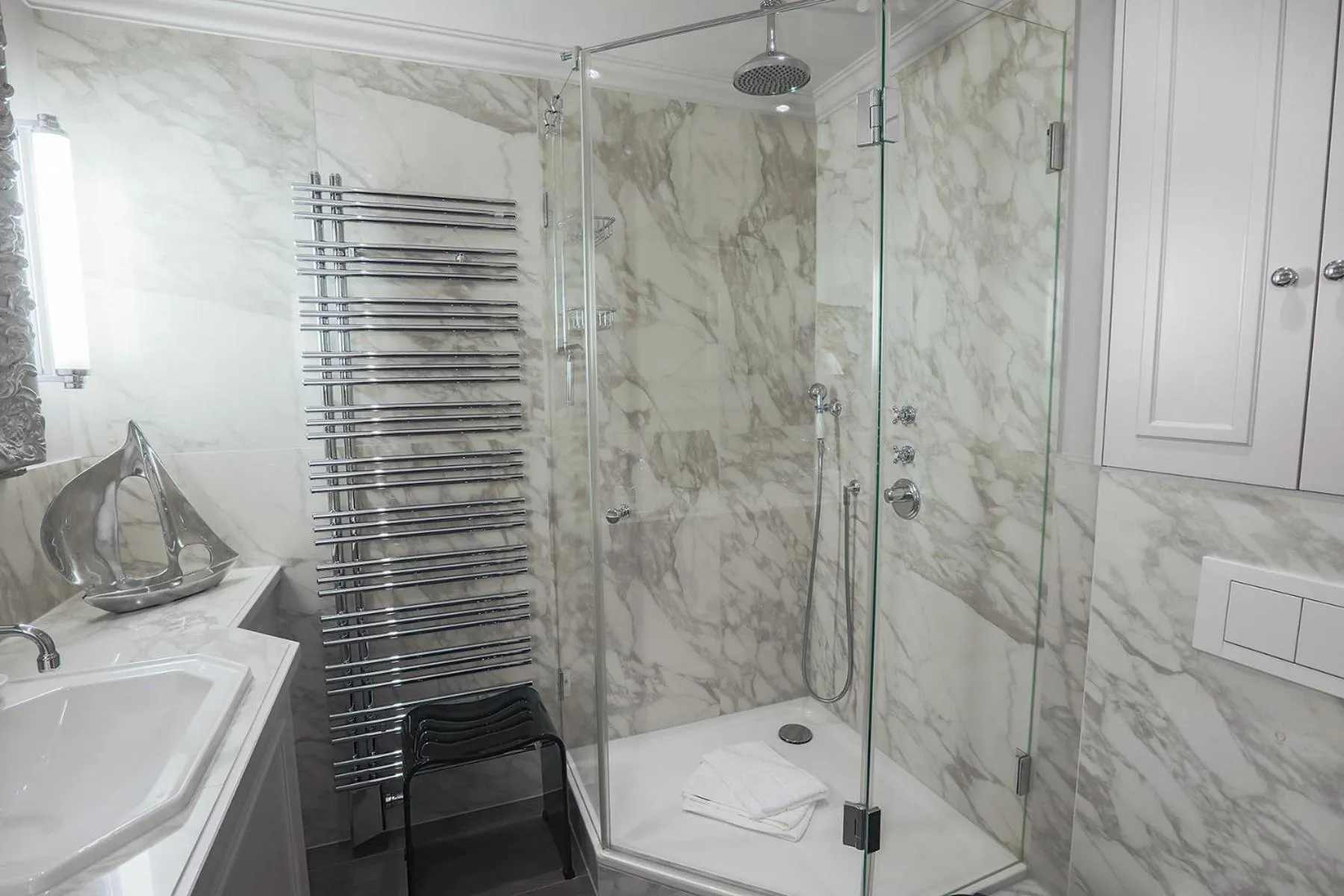 Bathroom in Ferienhaus Weetstich