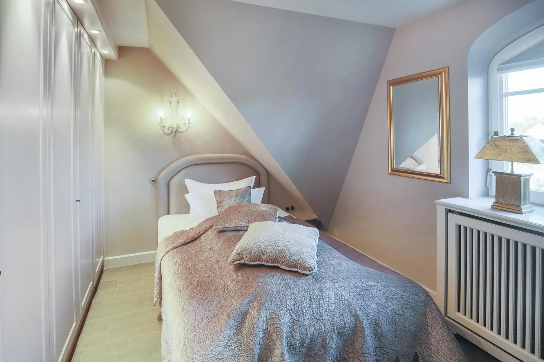 Bedroom, Bed in Ferienhaus Weetstich