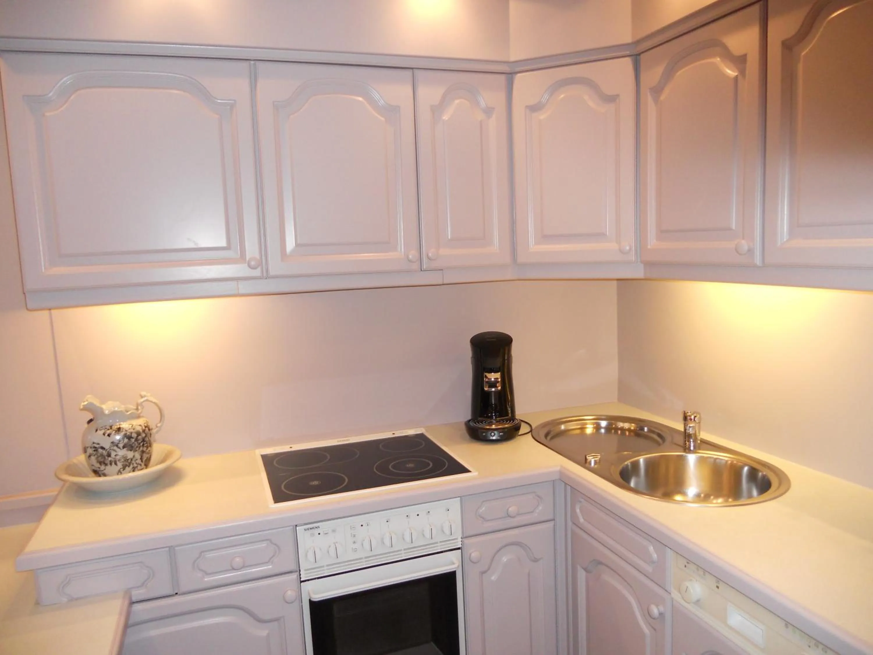 Kitchen or kitchenette in Ferienhaus Weetstich