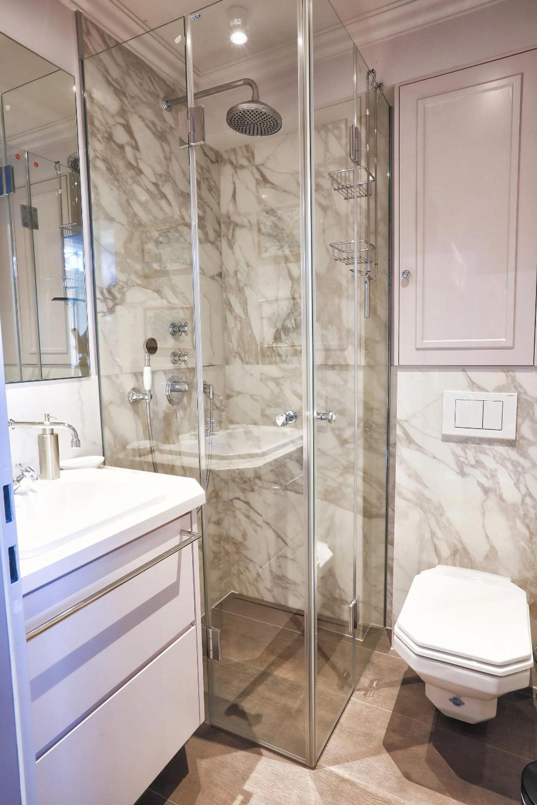 Bathroom in Ferienhaus Weetstich