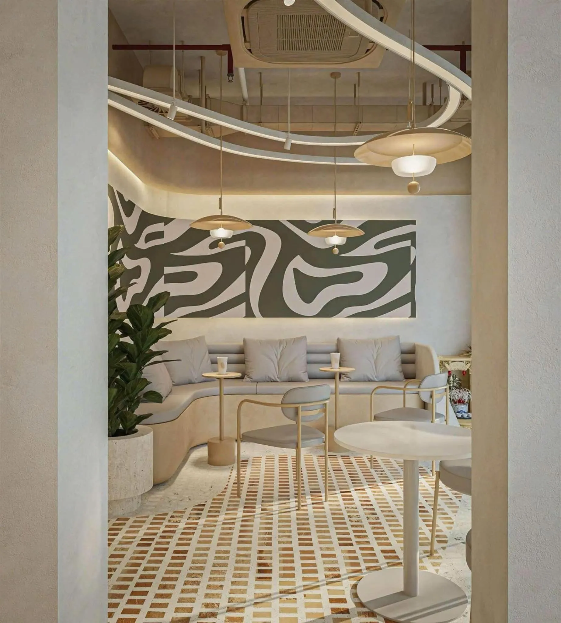 Living room in Eco Nest Hotel & Apartment