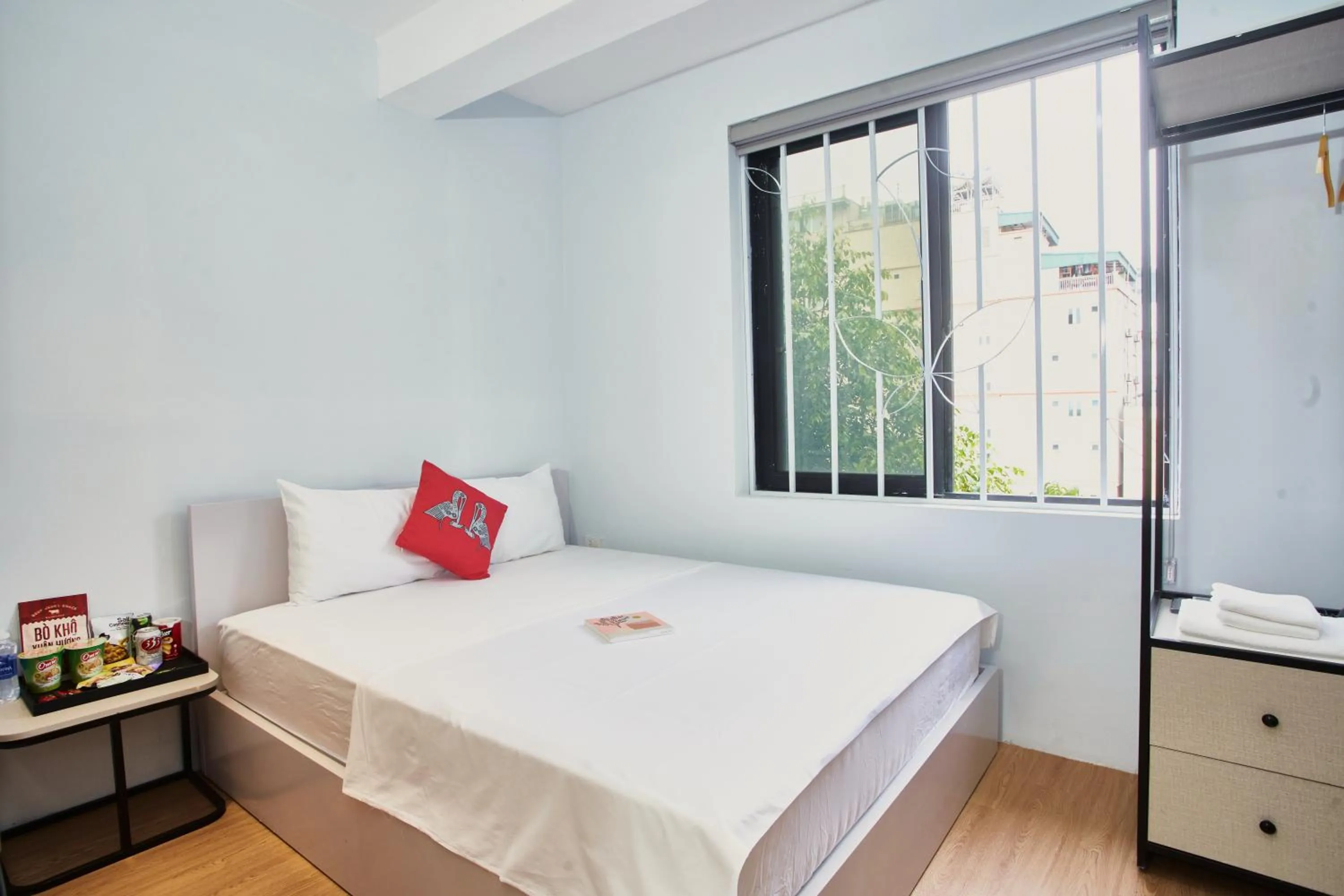 Bed in Eco Nest Hotel & Apartment