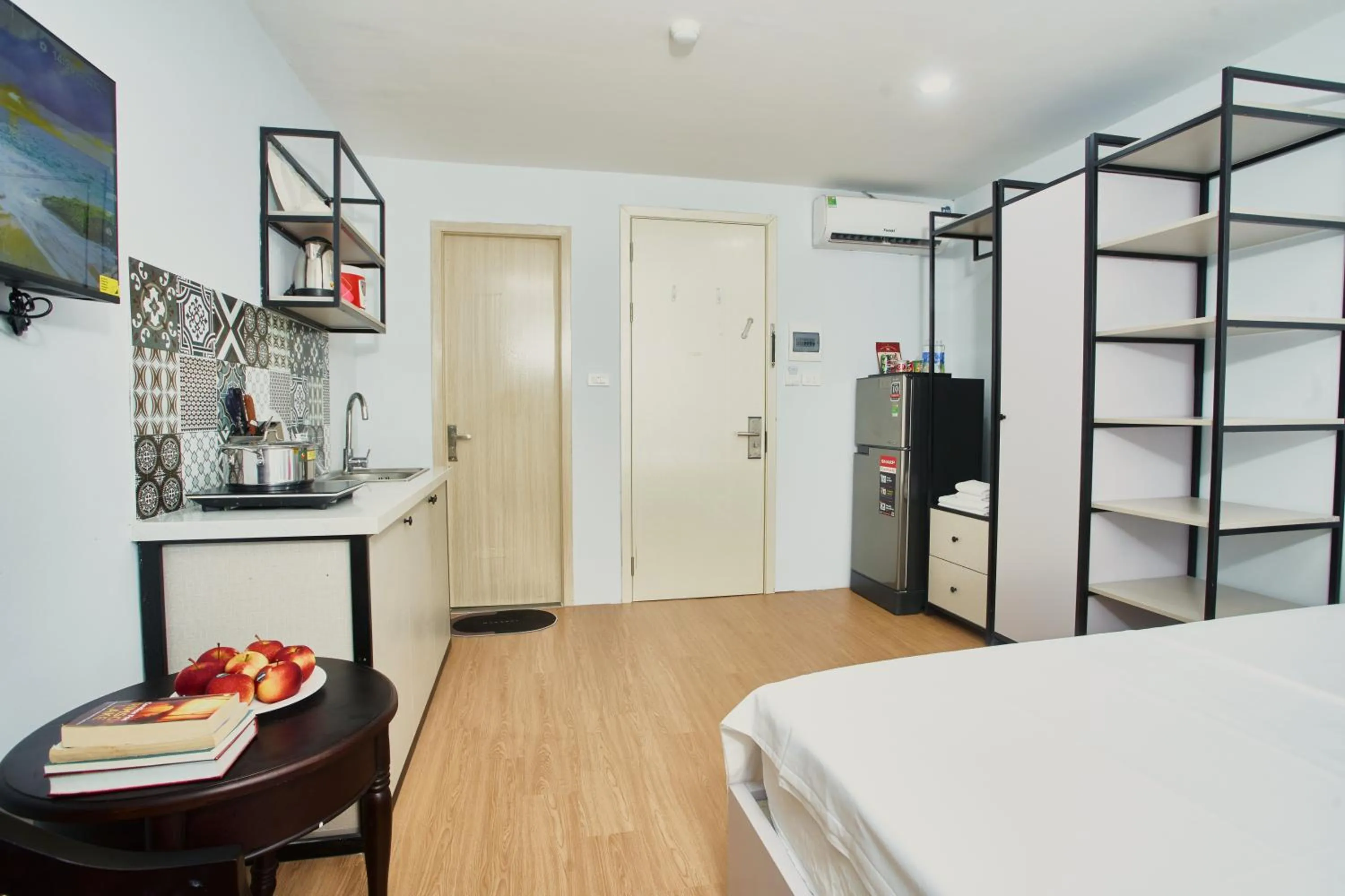 Bed in Eco Nest Hotel & Apartment