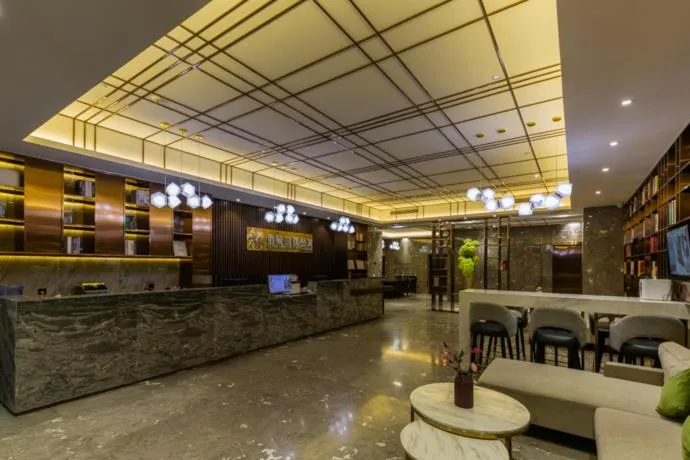 Lobby or reception in Poltton International Apartment Zhongshan Xiaolan Taifeng Branch