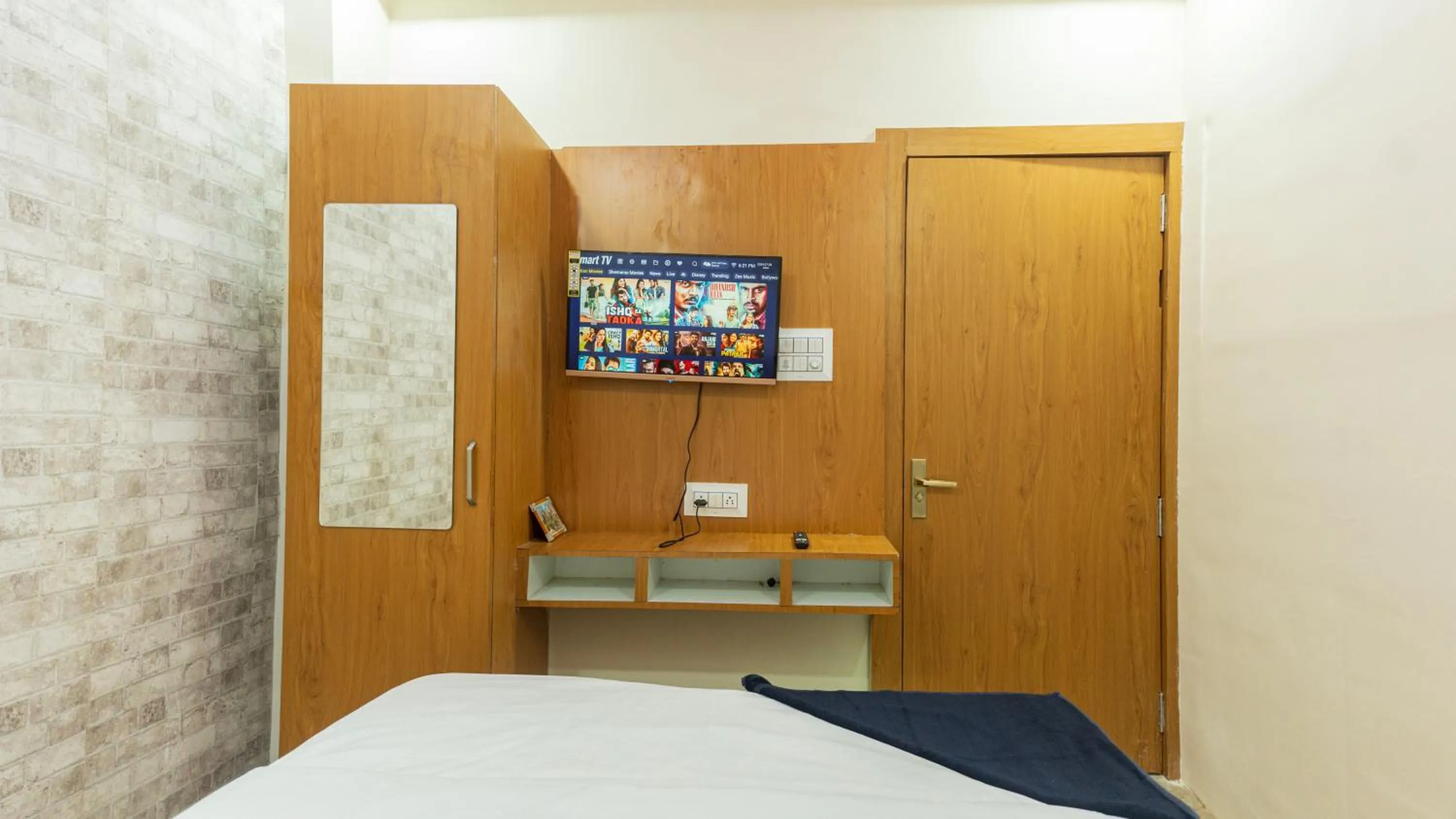 Bed in Hotel Mahakal Avantika Palace