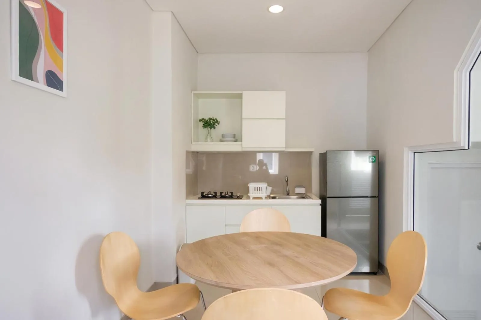 Kitchen or kitchenette in Mono Coliving at BSD City