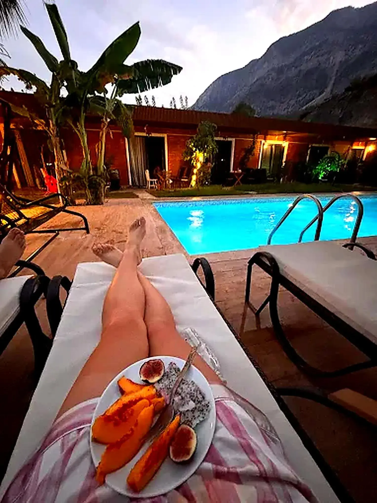 Pool view in Terra Garden Hotel Pool view in Terra Garden Hotel