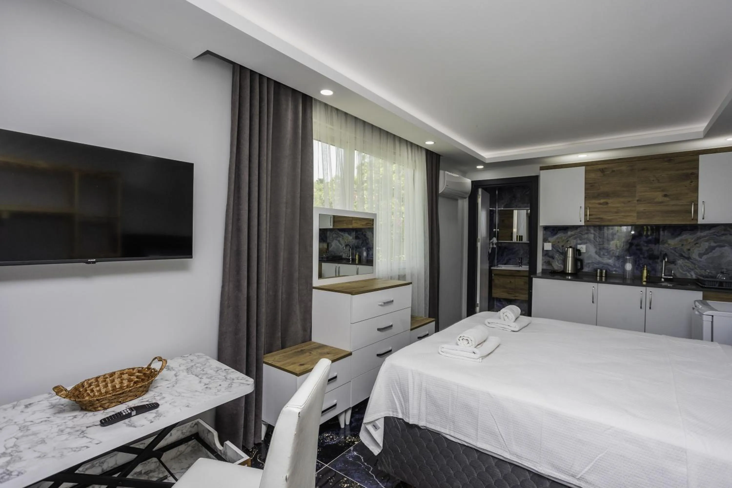 Bed in Terra Garden Hotel