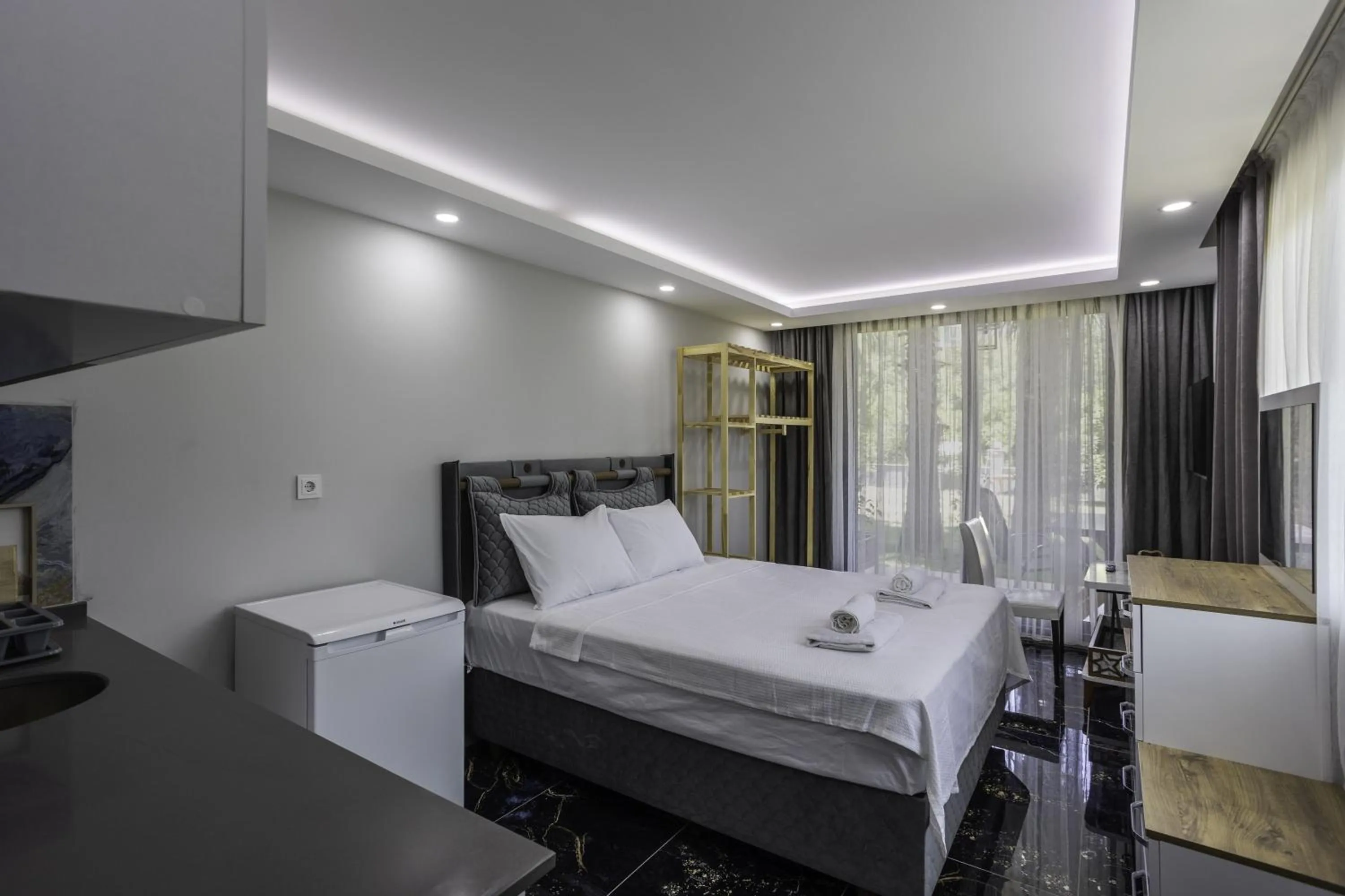 Bed in Terra Garden Hotel