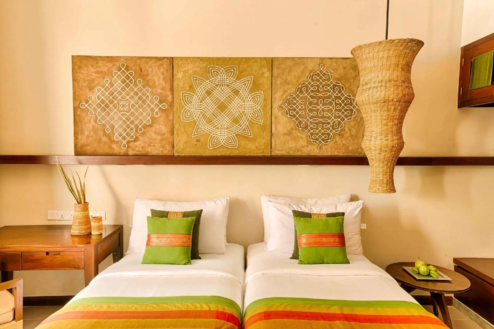 Bed in Sunrise Pasikuda