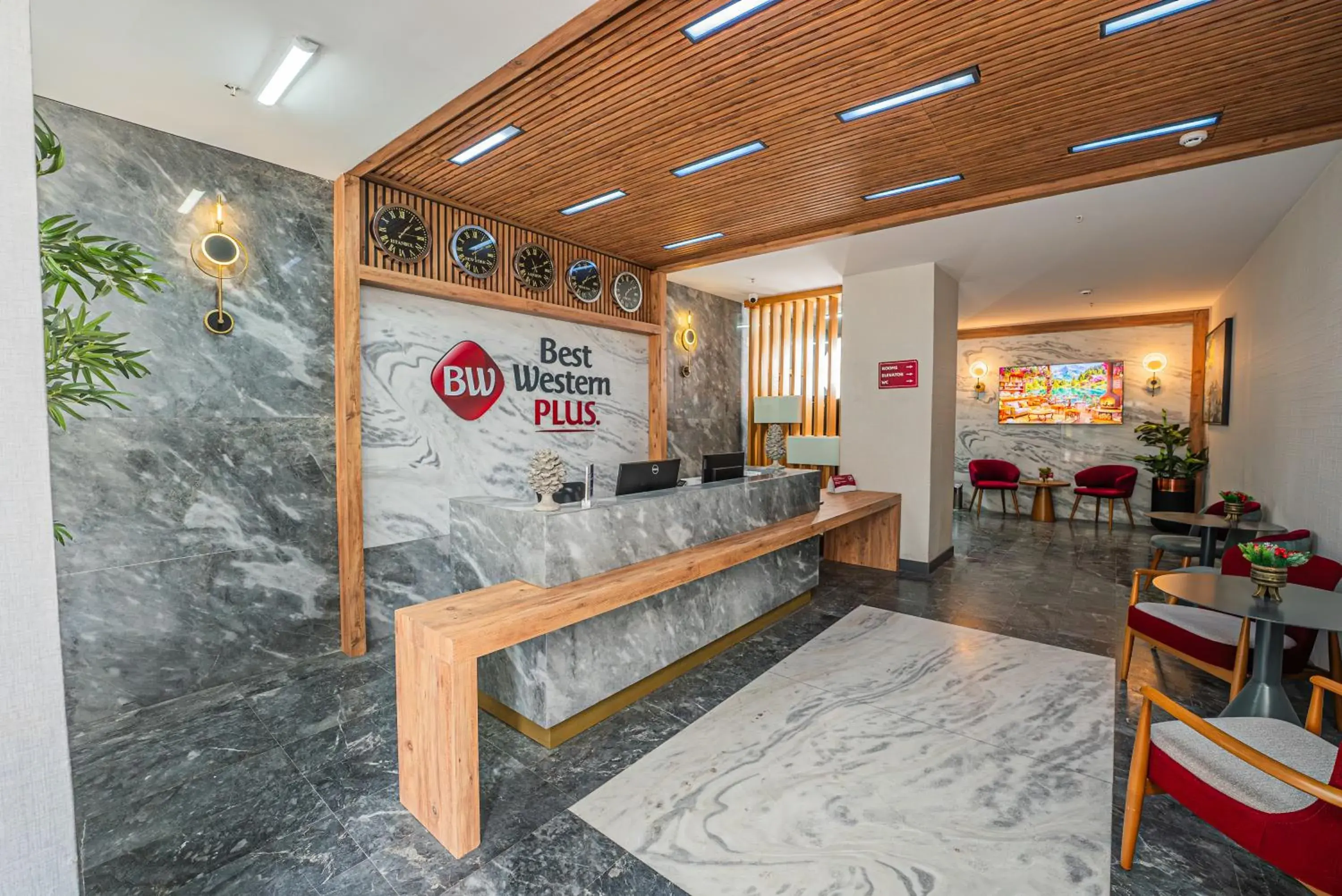 Lobby or reception in Best Western Plus Hotel & Residences Istanbul Lobby or reception in Best Western Plus Hotel & Residences Istanbul