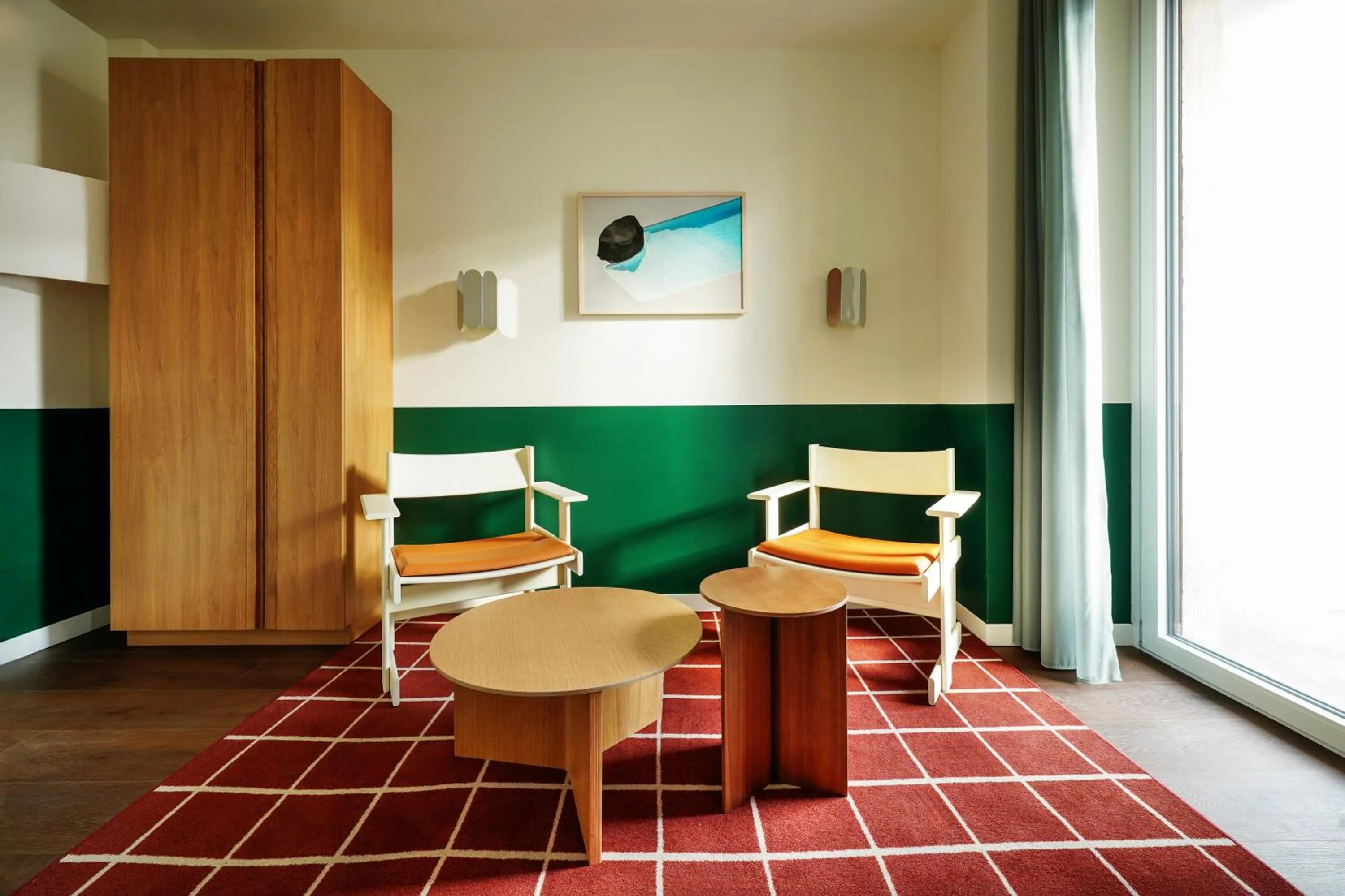 Seating area in Numa Milan Sempione