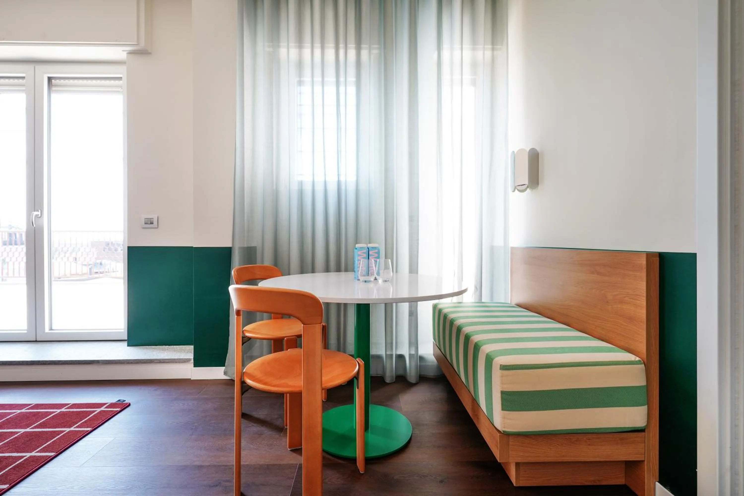 Seating area, Bed in Numa Milan Sempione