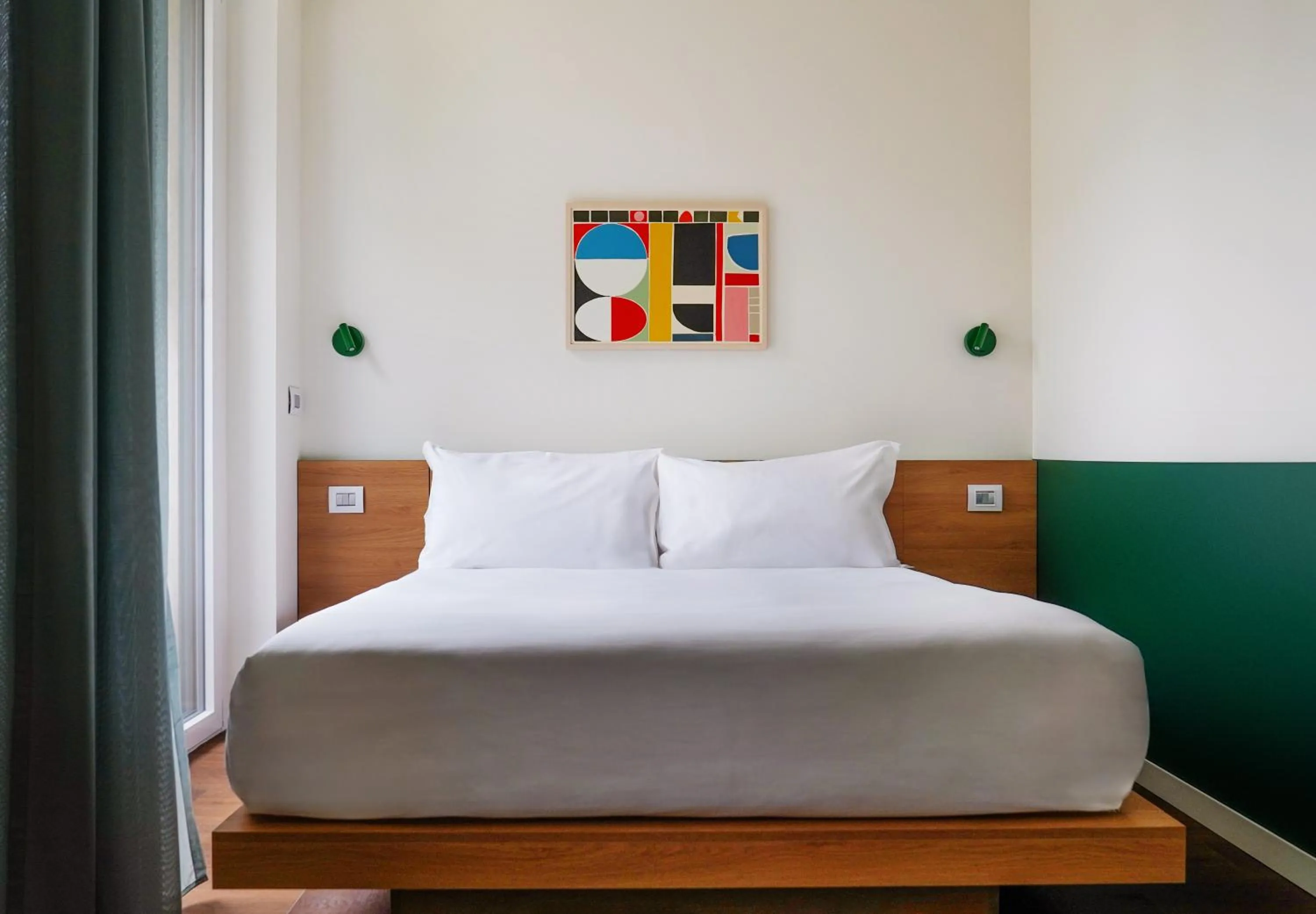 Bed in Numa Milan Sempione