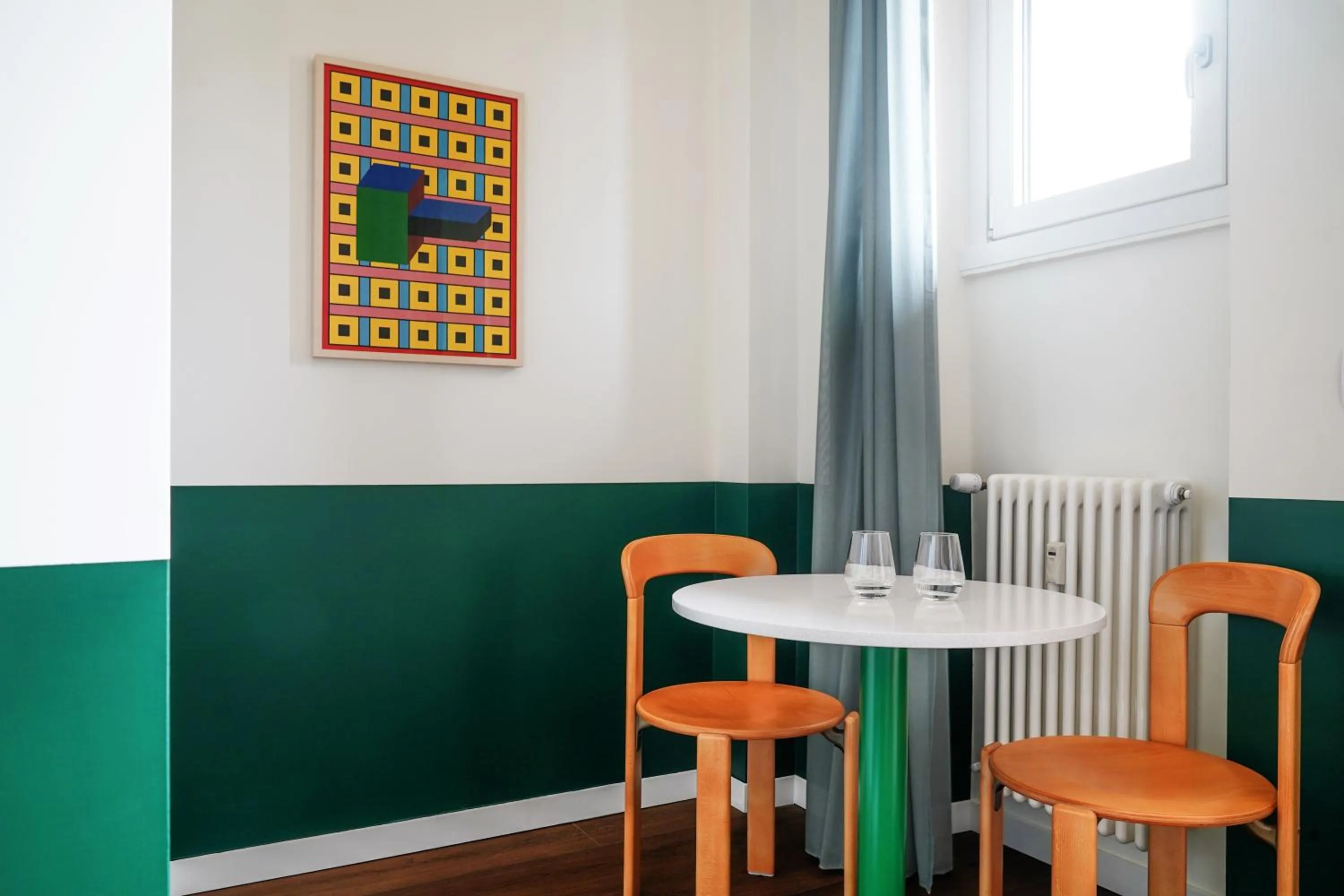 Seating area in Numa Milan Sempione