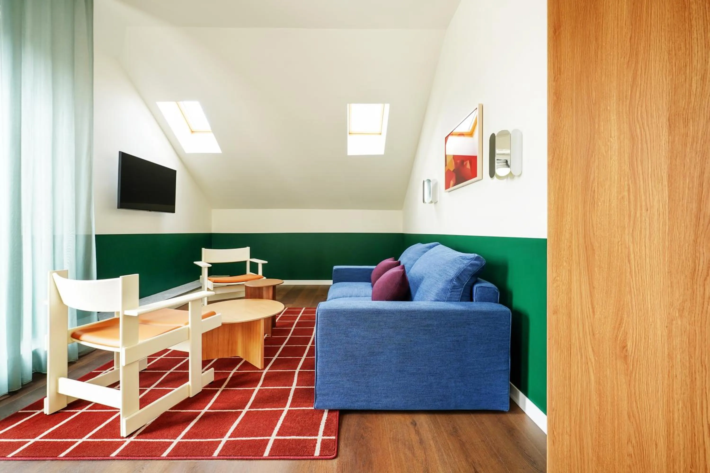 Living room in Numa Milan Sempione