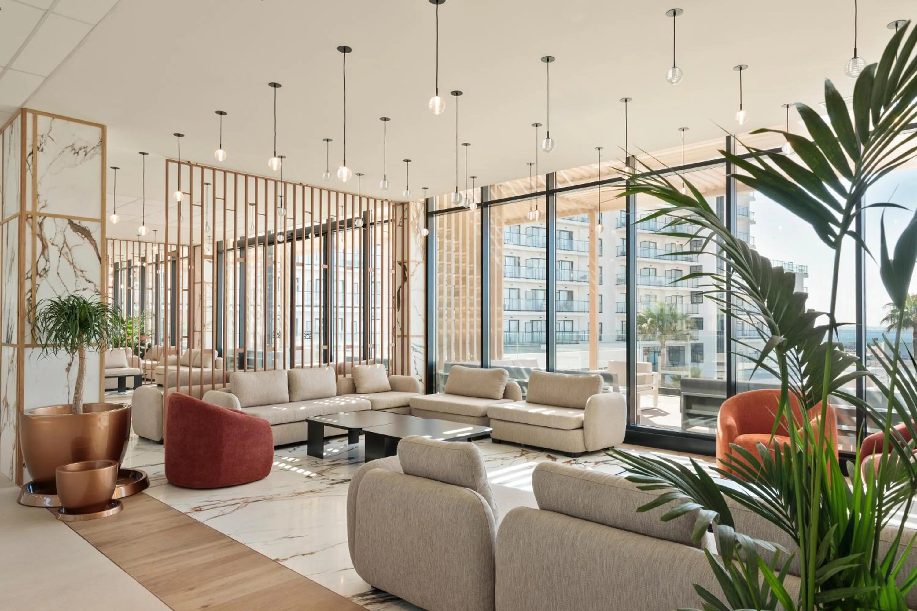 Lobby or reception in Hotel Best Triton