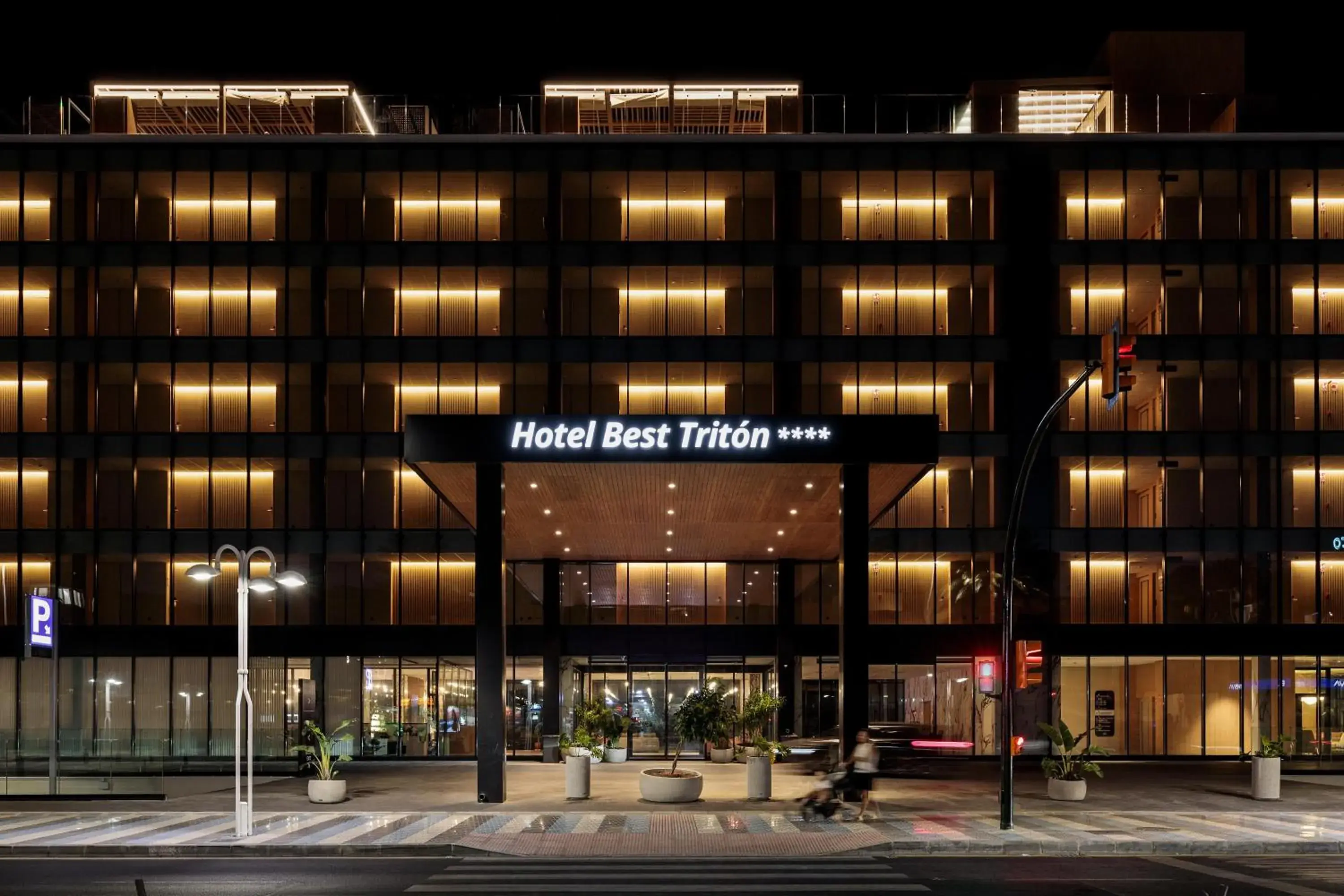 Property building in Hotel Best Triton Property building in Hotel Best Triton