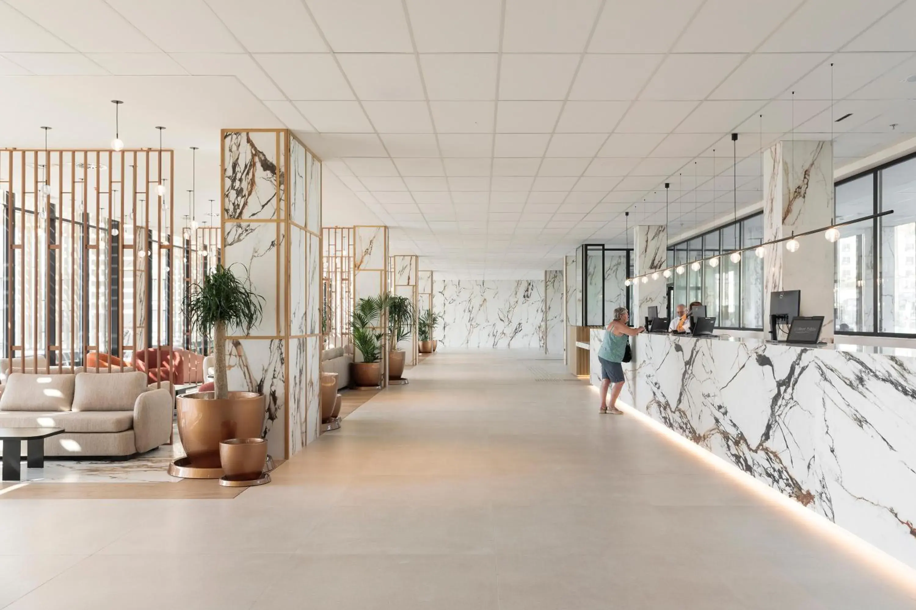 Lobby or reception in Hotel Best Triton Lobby or reception in Hotel Best Triton