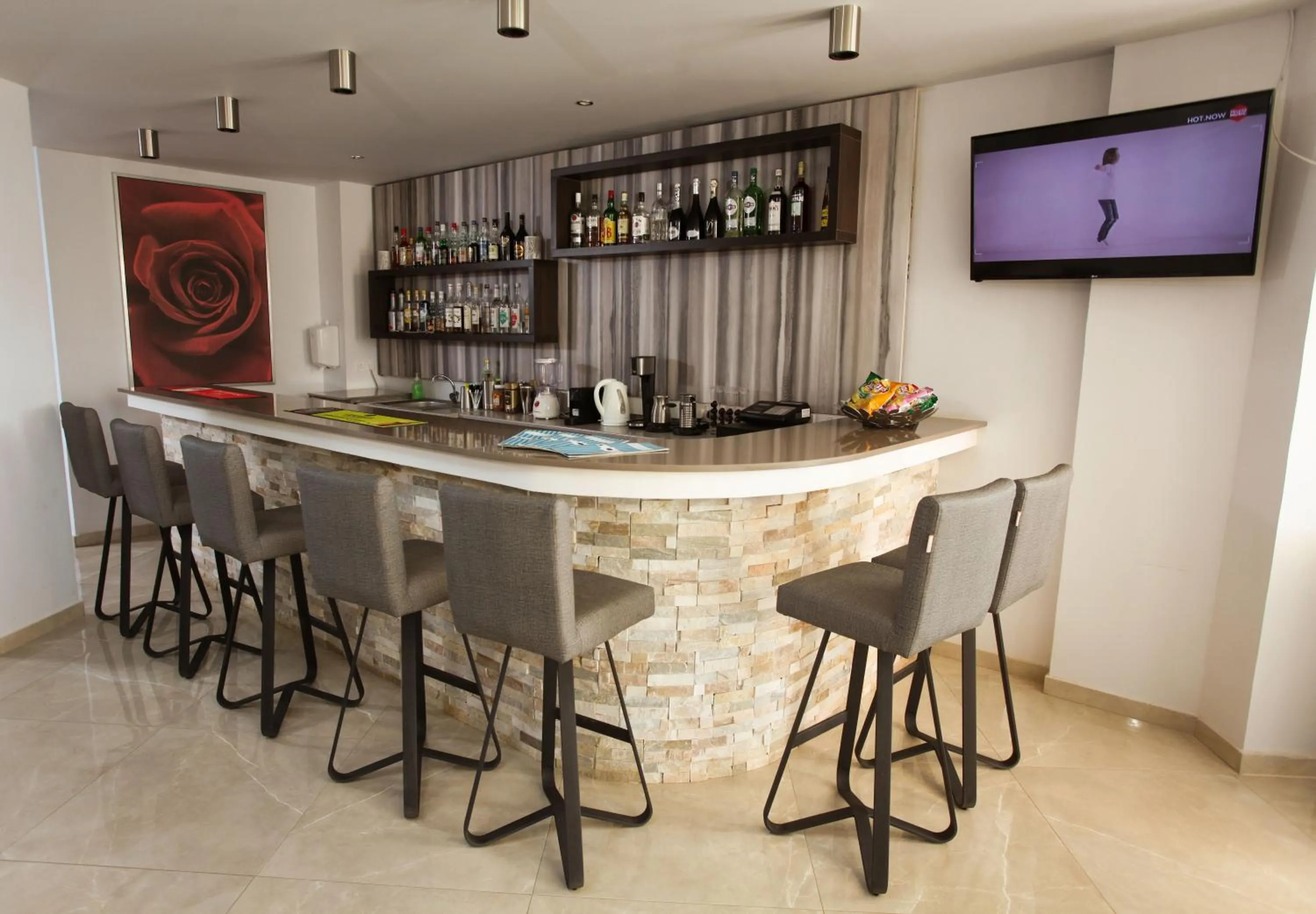 Lounge or bar in Bellini Hotel