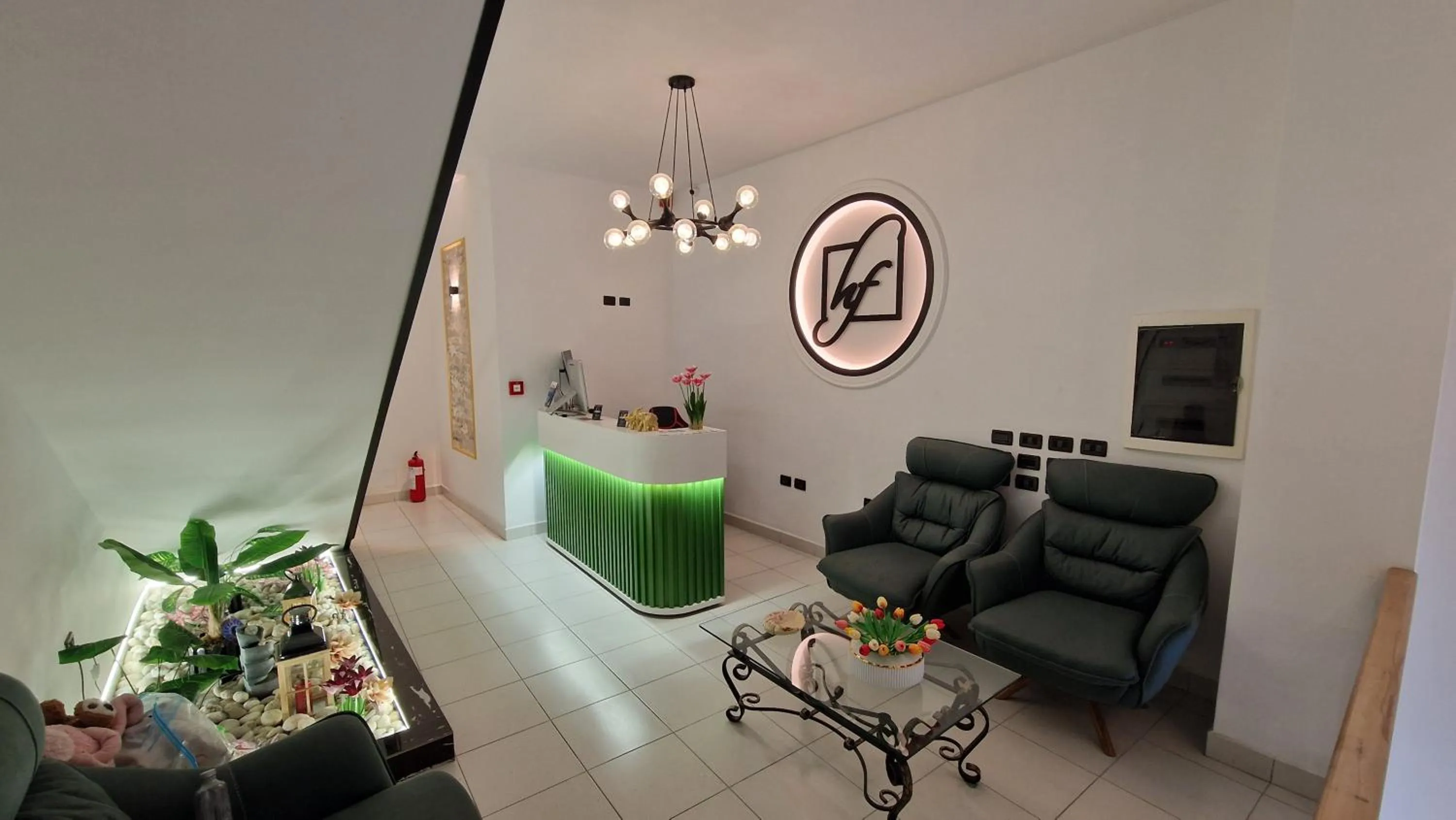 Lobby or reception in Frekel Hotel