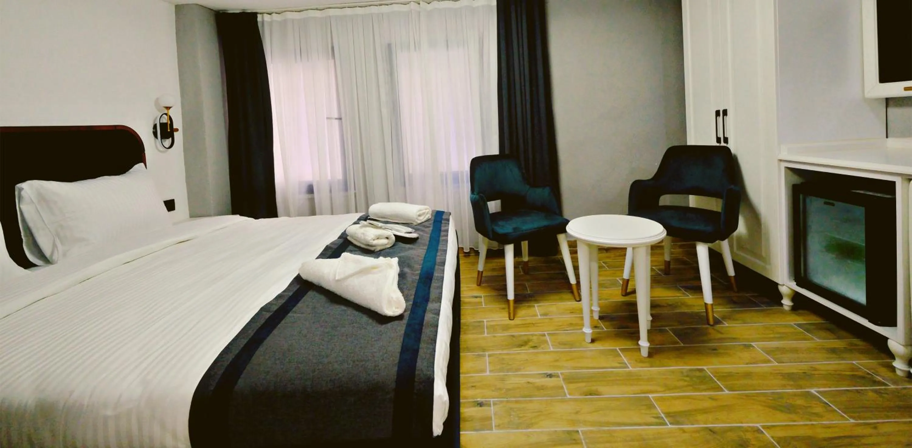 Bed in the saint hotel