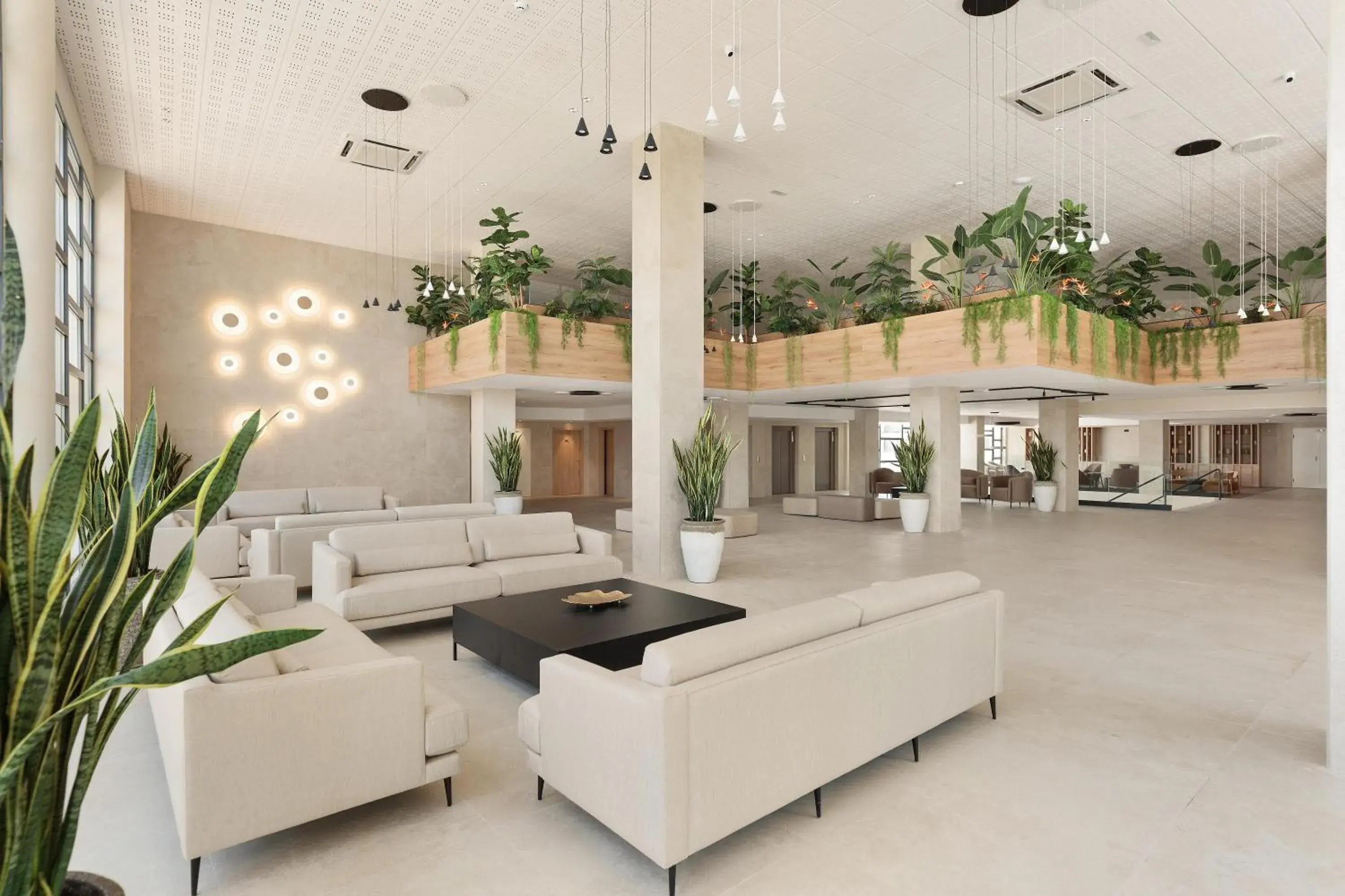 Lobby or reception in Hotel Best Oasis Tropical Lobby or reception in Hotel Best Oasis Tropical