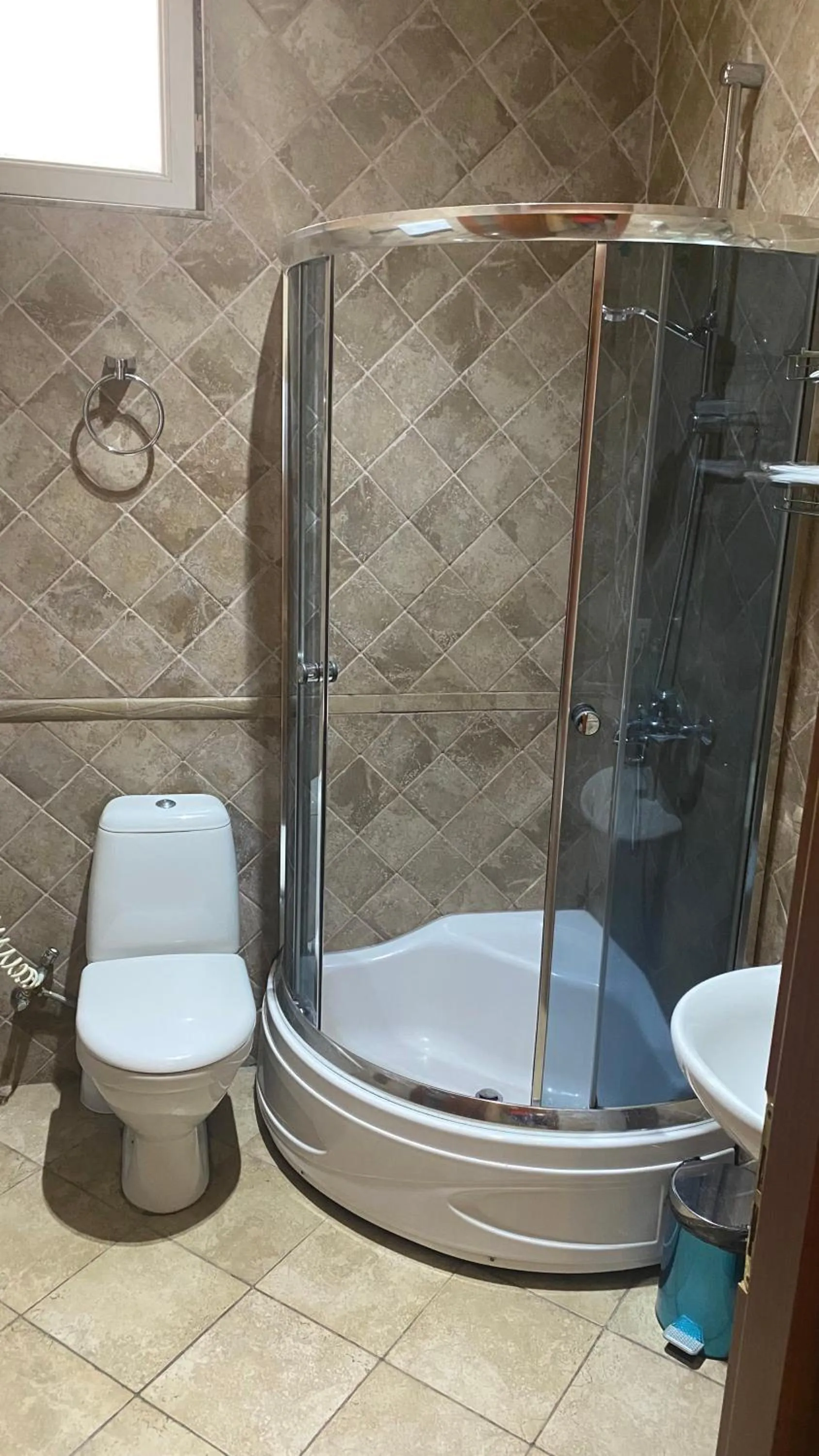 Shower in Hotel Old Rustaveli