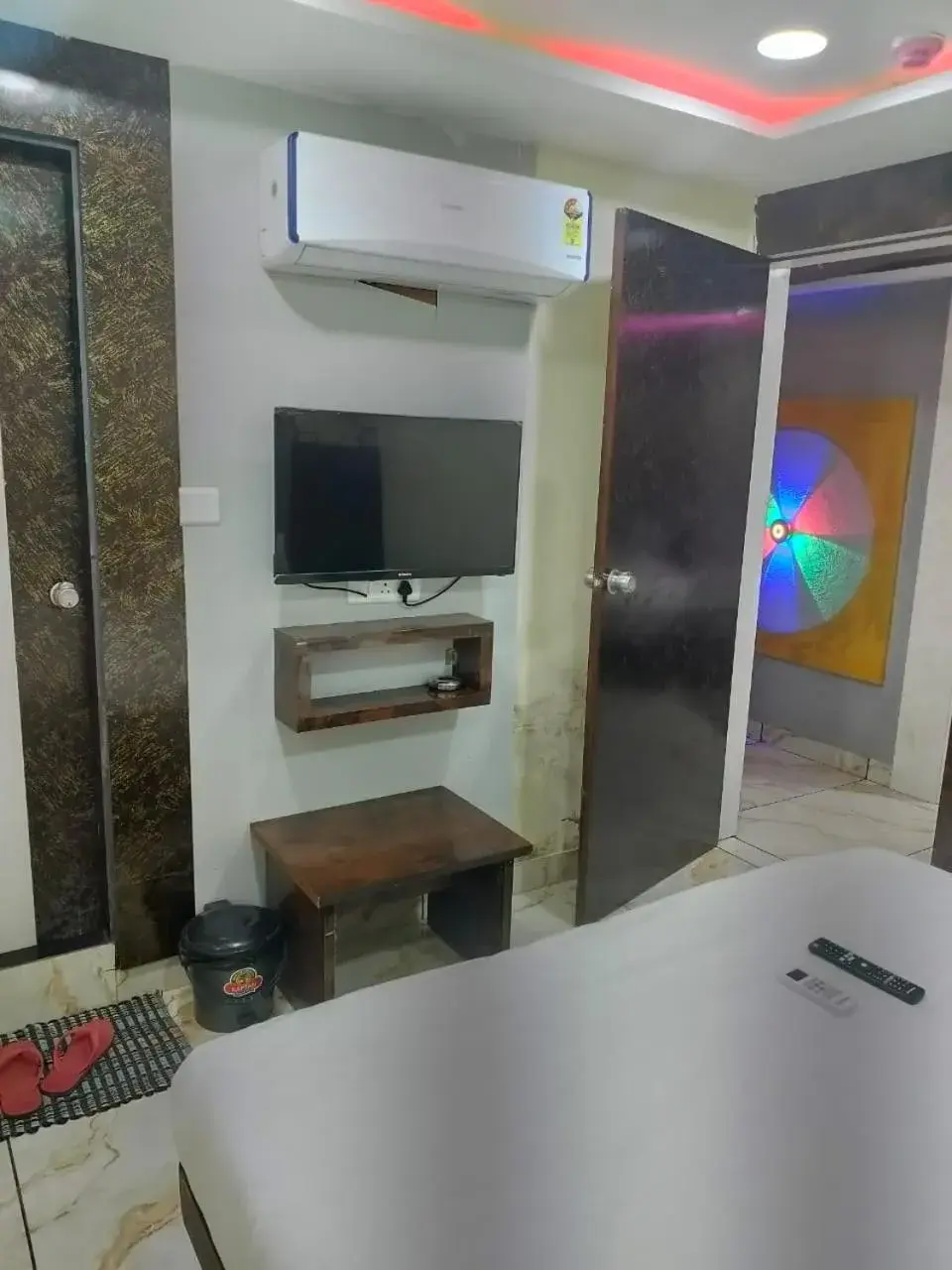 Bed in Hotel Raj Palace Bed in Hotel Raj Palace