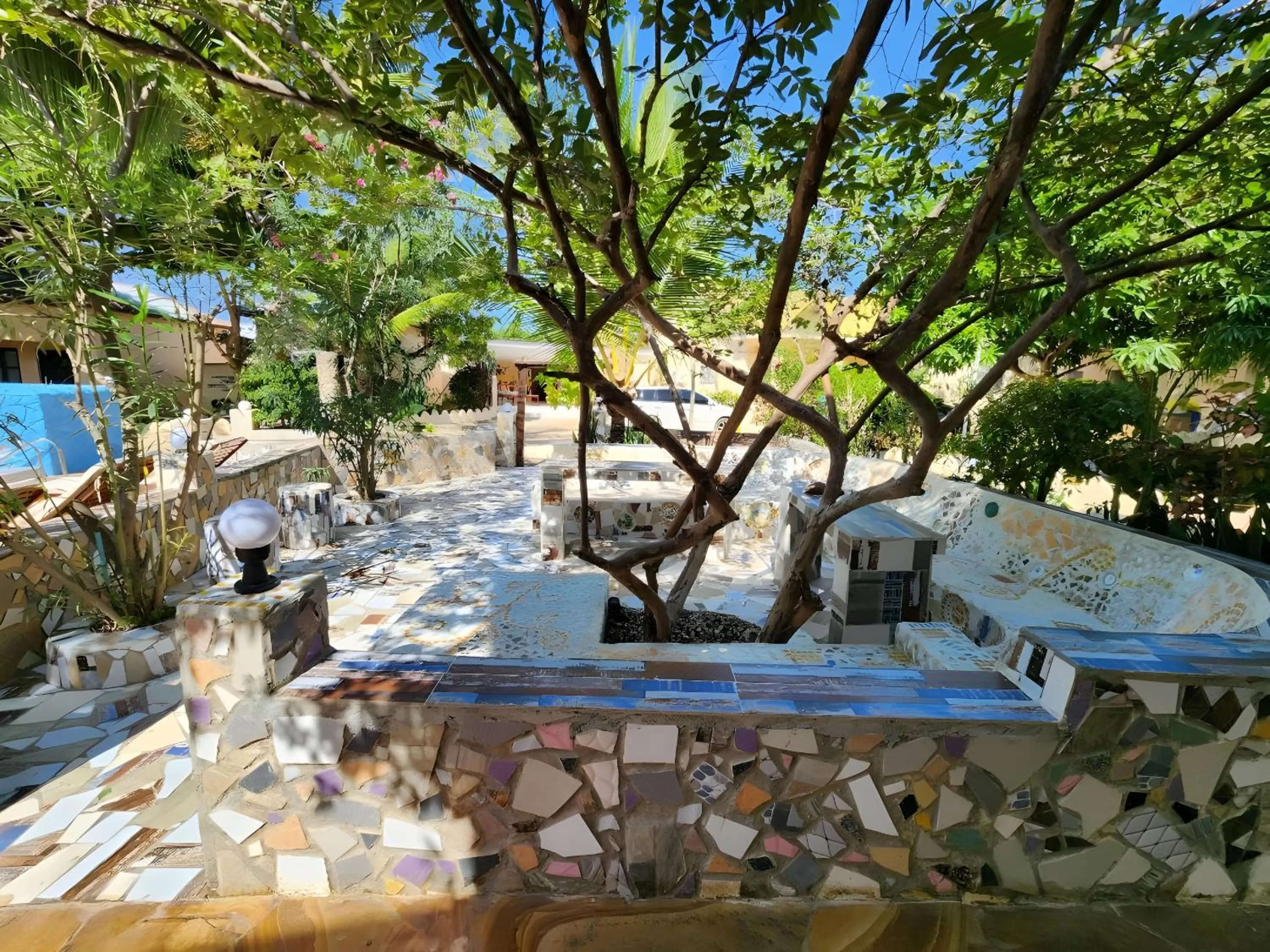 sunbed in Seagull Nungwi Resort