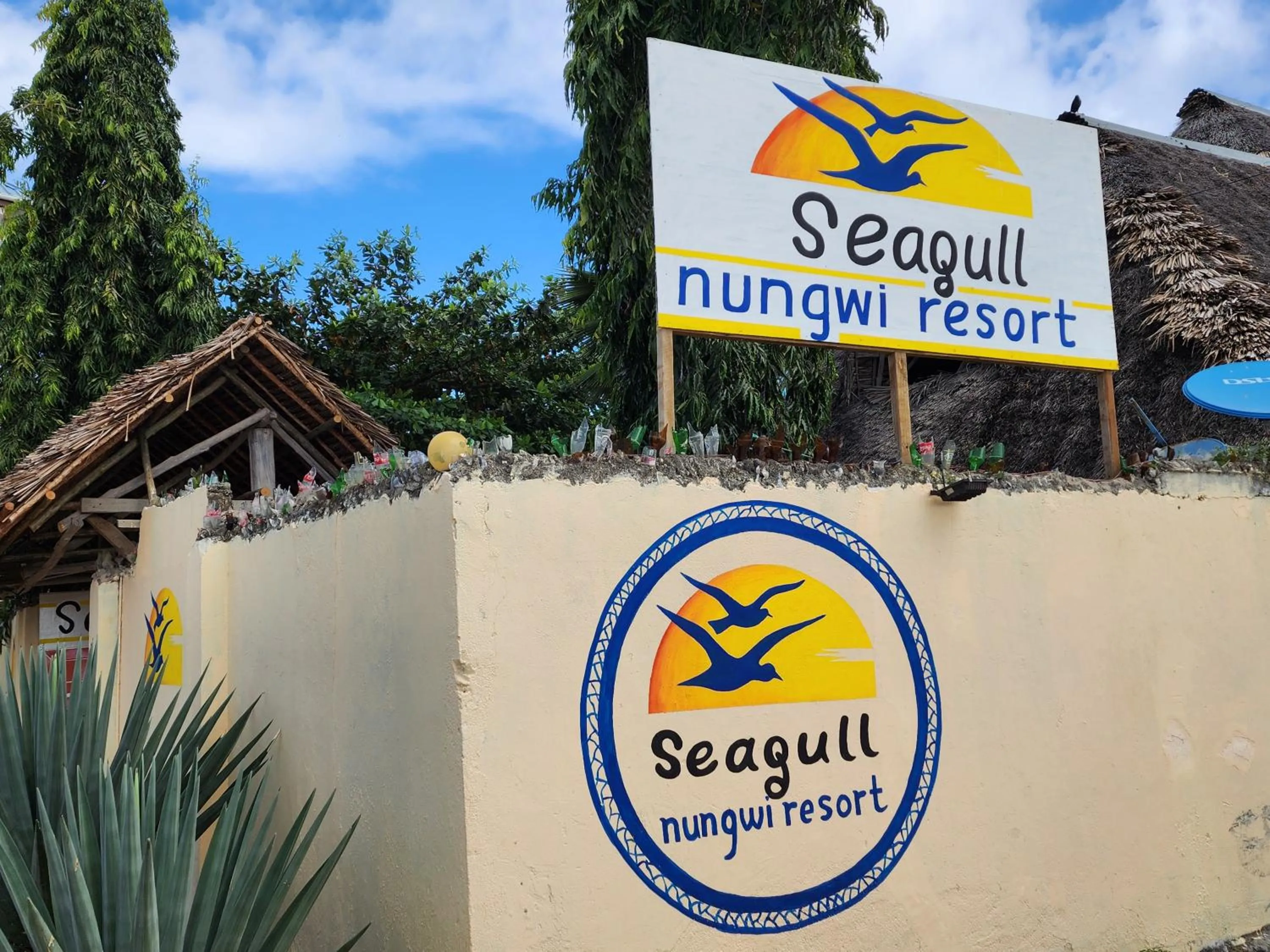 Facade/entrance in Seagull Nungwi Resort