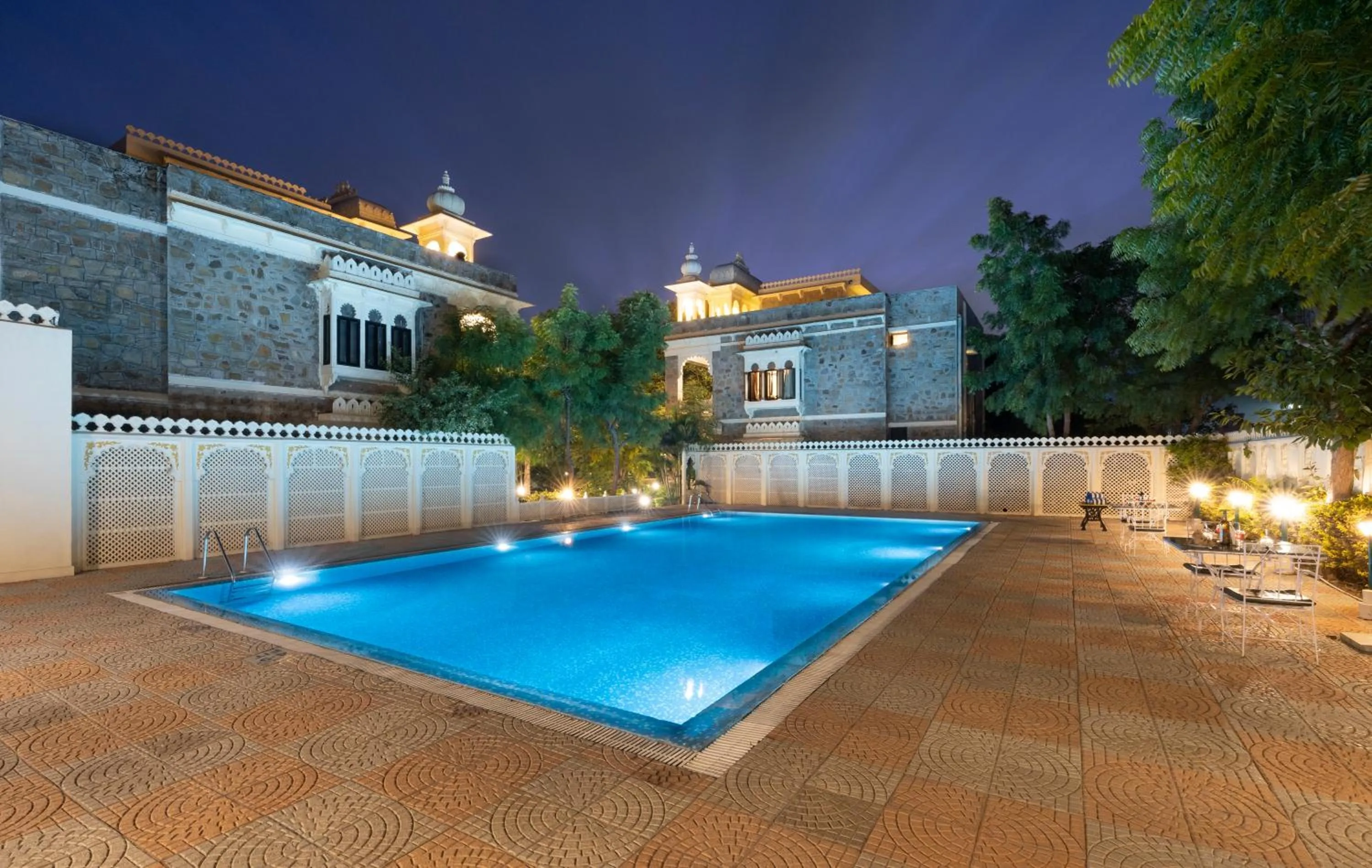 Swimming pool in The Udaibagh